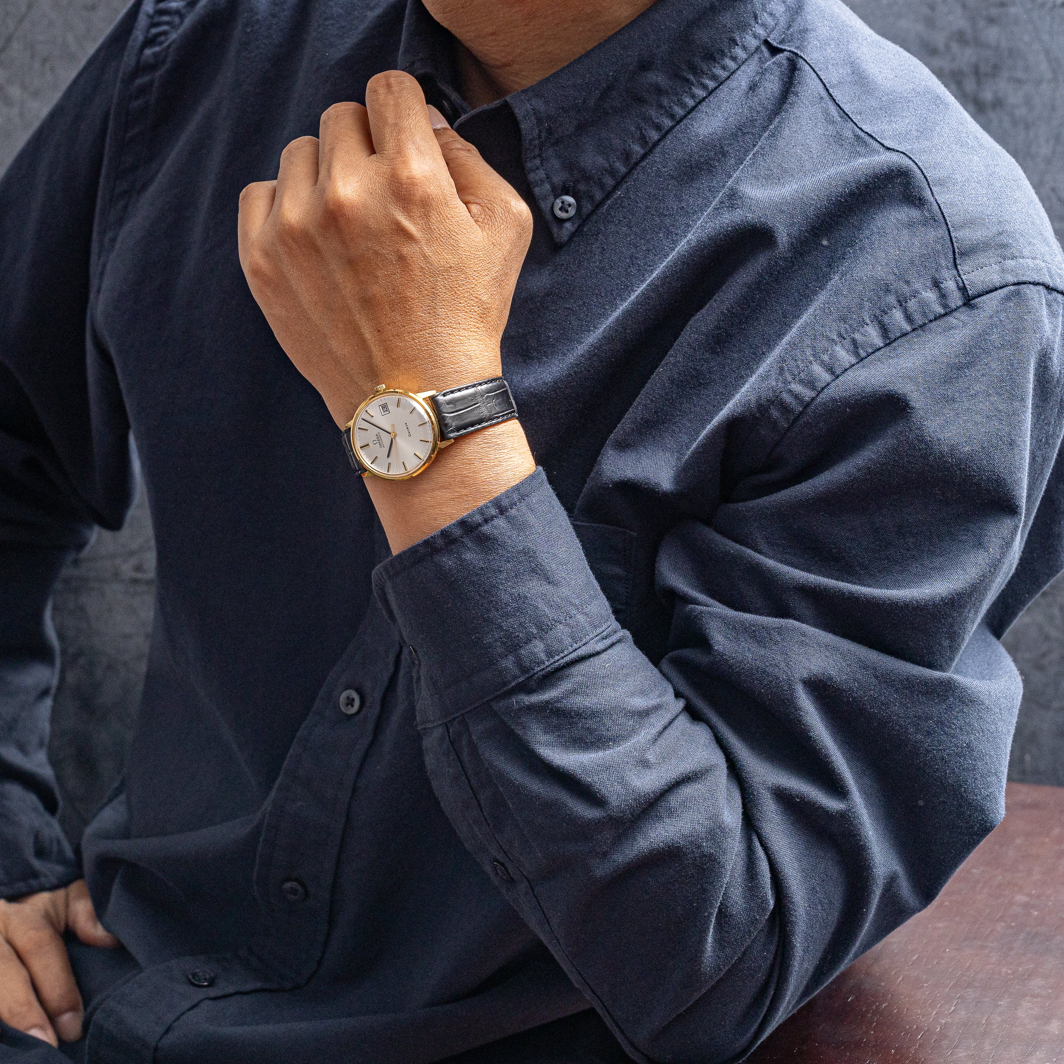 オメガ ジュネーブ 1972年製 18金無垢 Ref.162.030