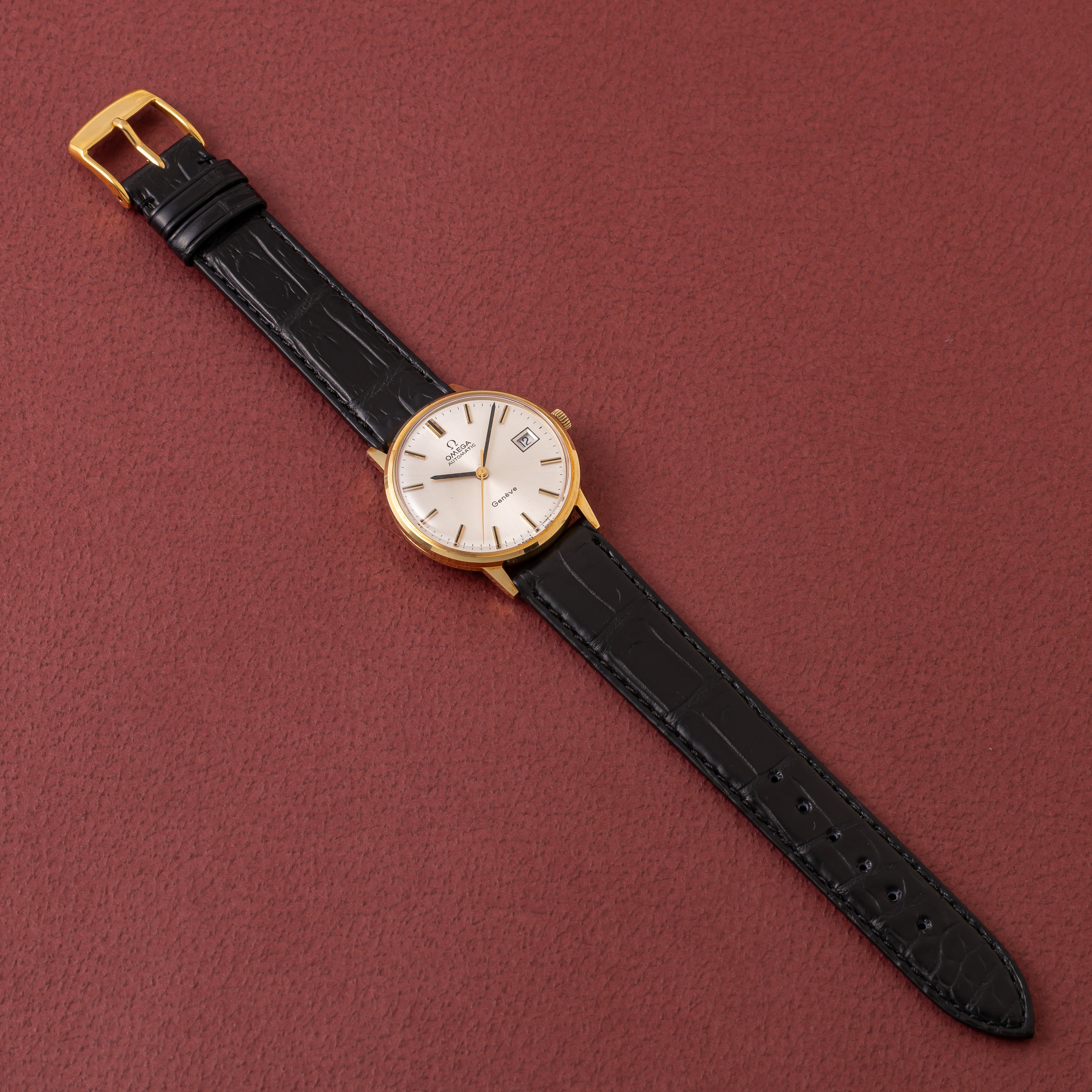 オメガ ジュネーブ 1972年製 18金無垢 Ref.162.030