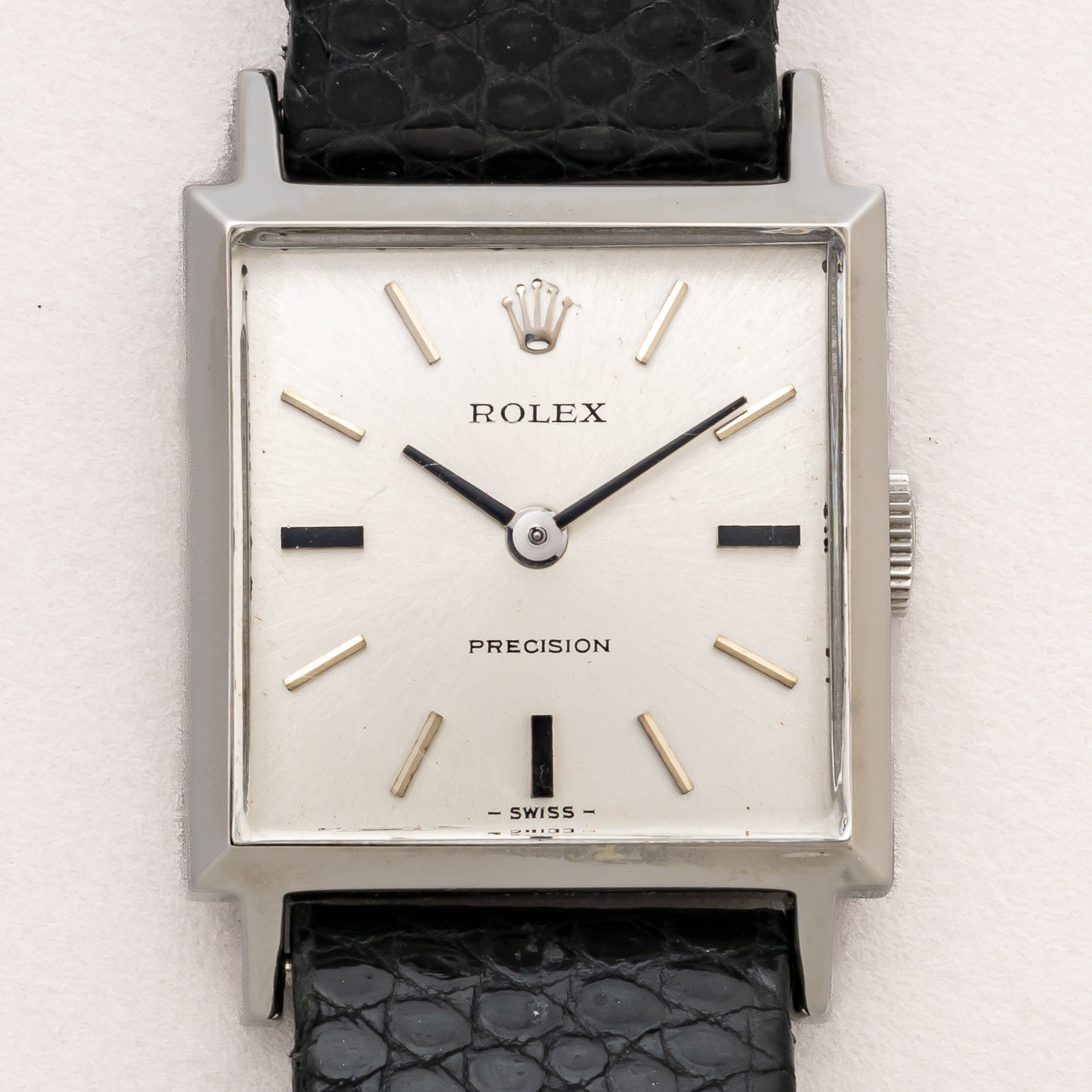 ロレックス レディース 1975年製 スクエア 手巻き Ref.2611 ギャラ、タグ付き