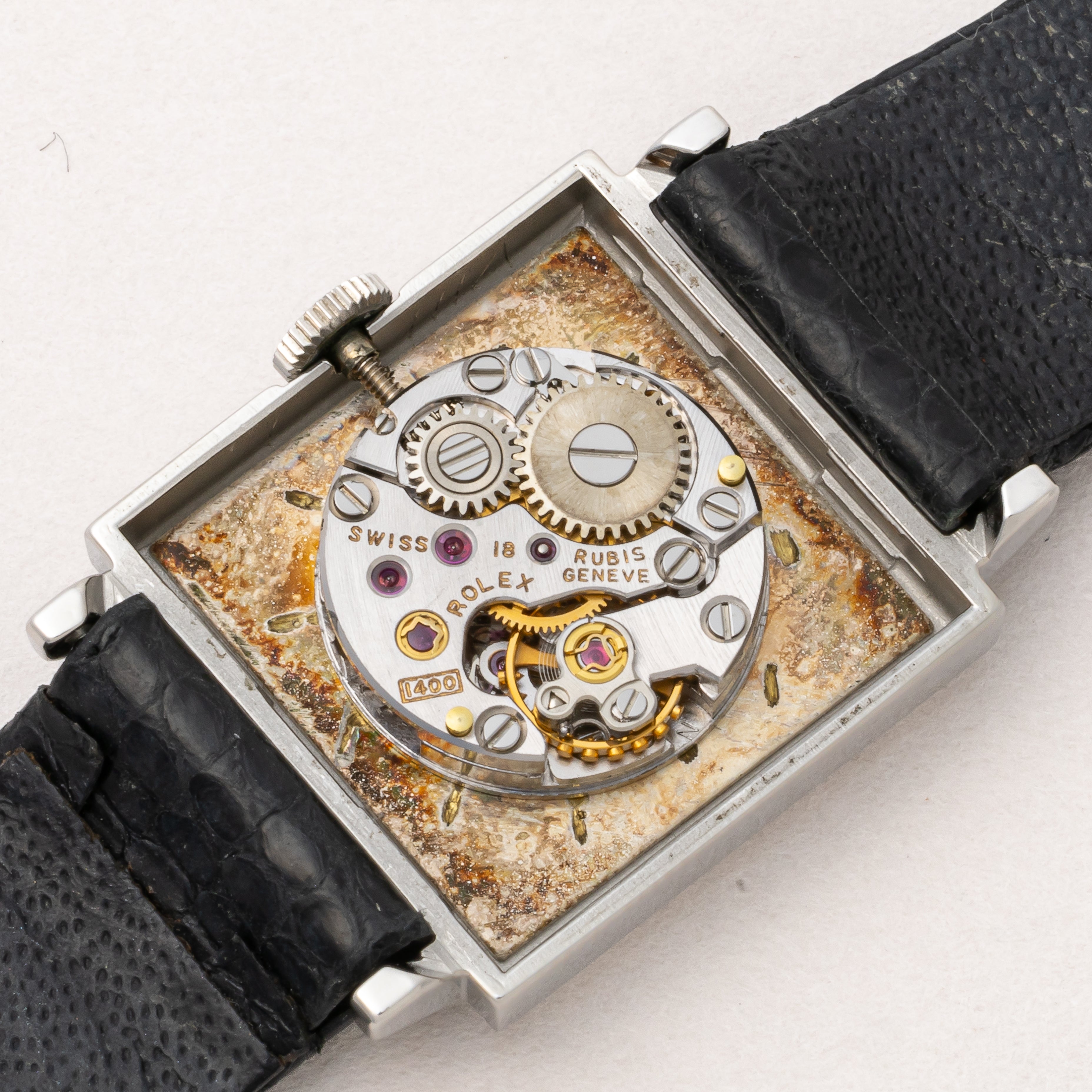 ロレックス レディース 1975年製 スクエア 手巻き Ref.2611 ギャラ、タグ付き