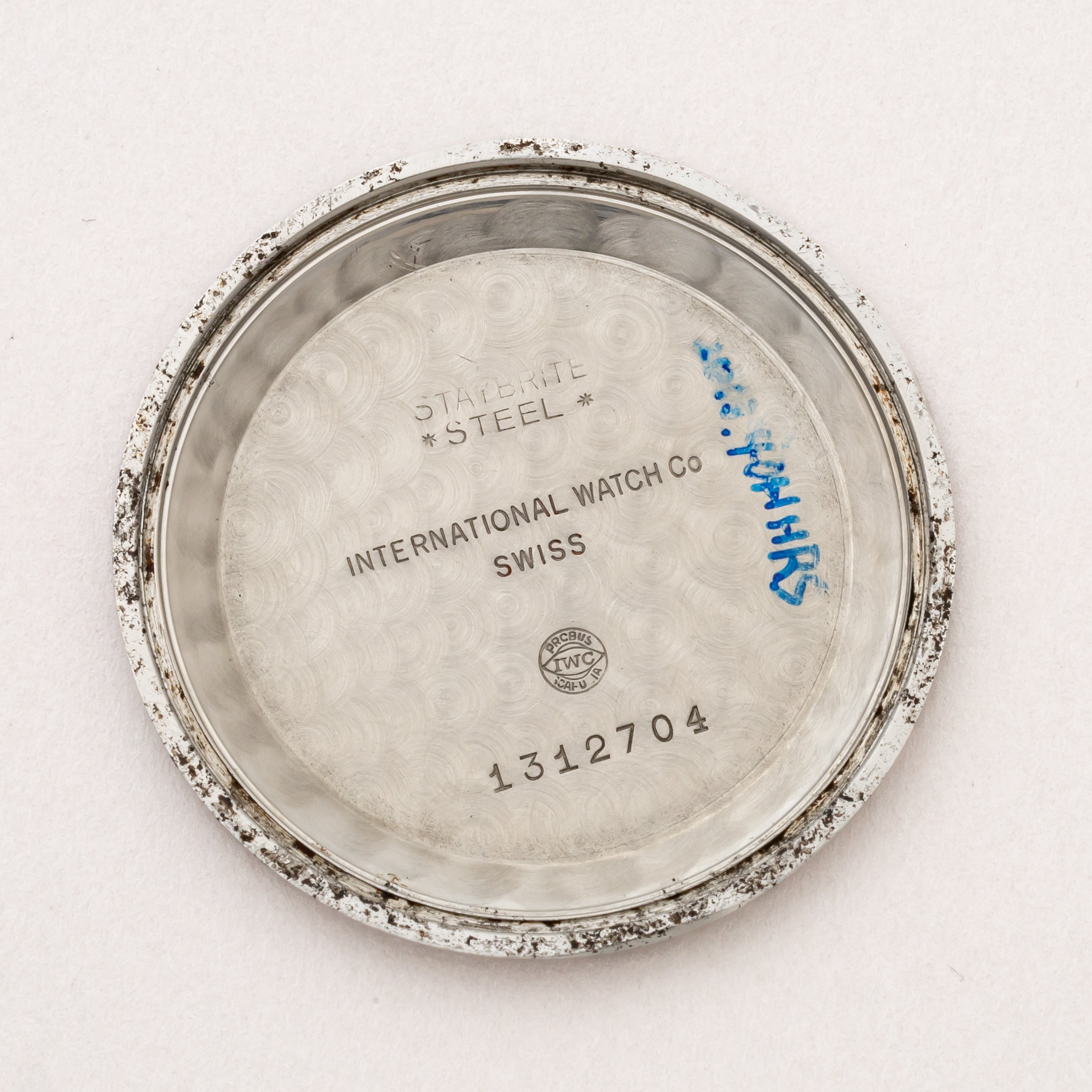 IWC ラウンド Cal.89 1949年製 砲弾インデックス