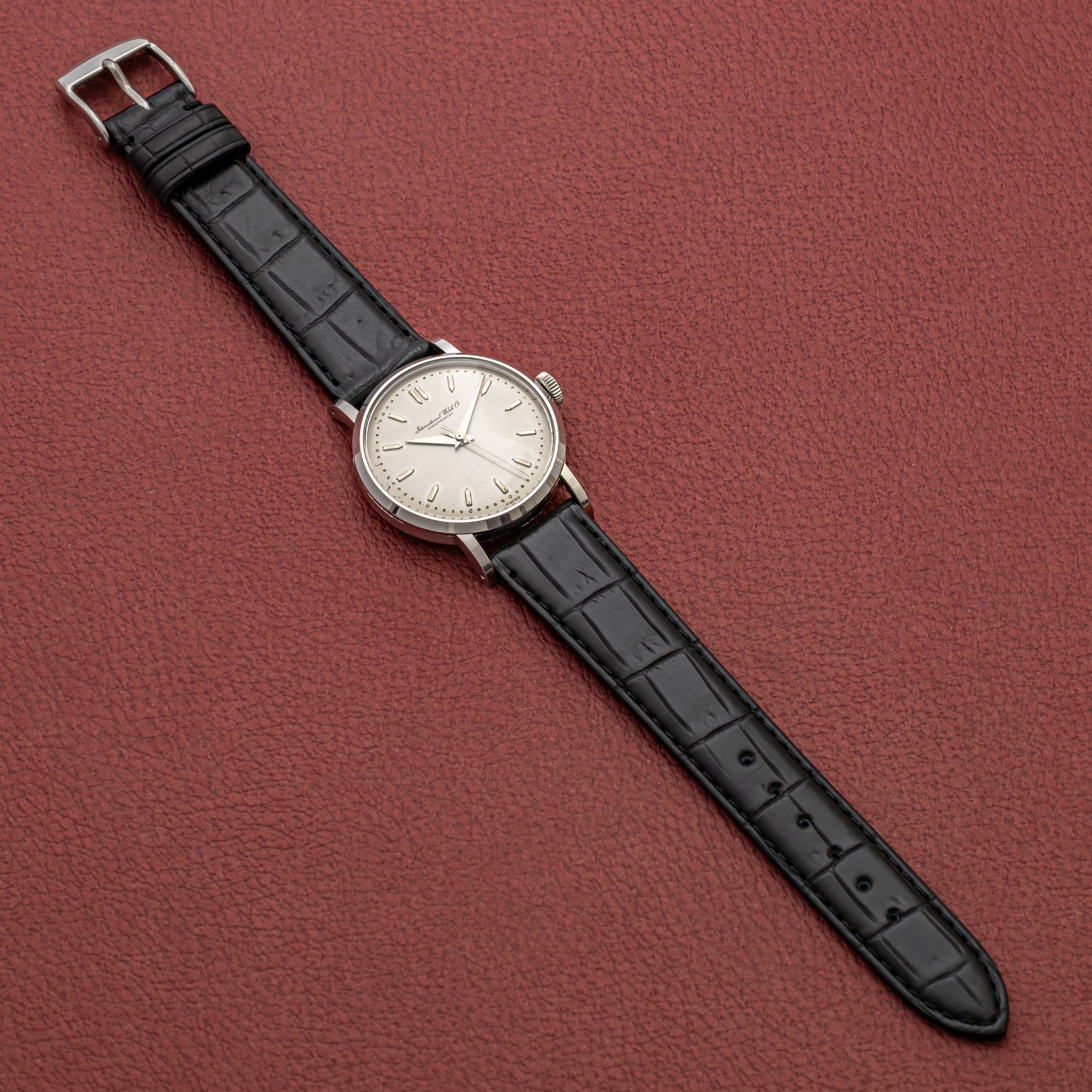 IWC ラウンド Cal.89 1949年製 砲弾インデックス