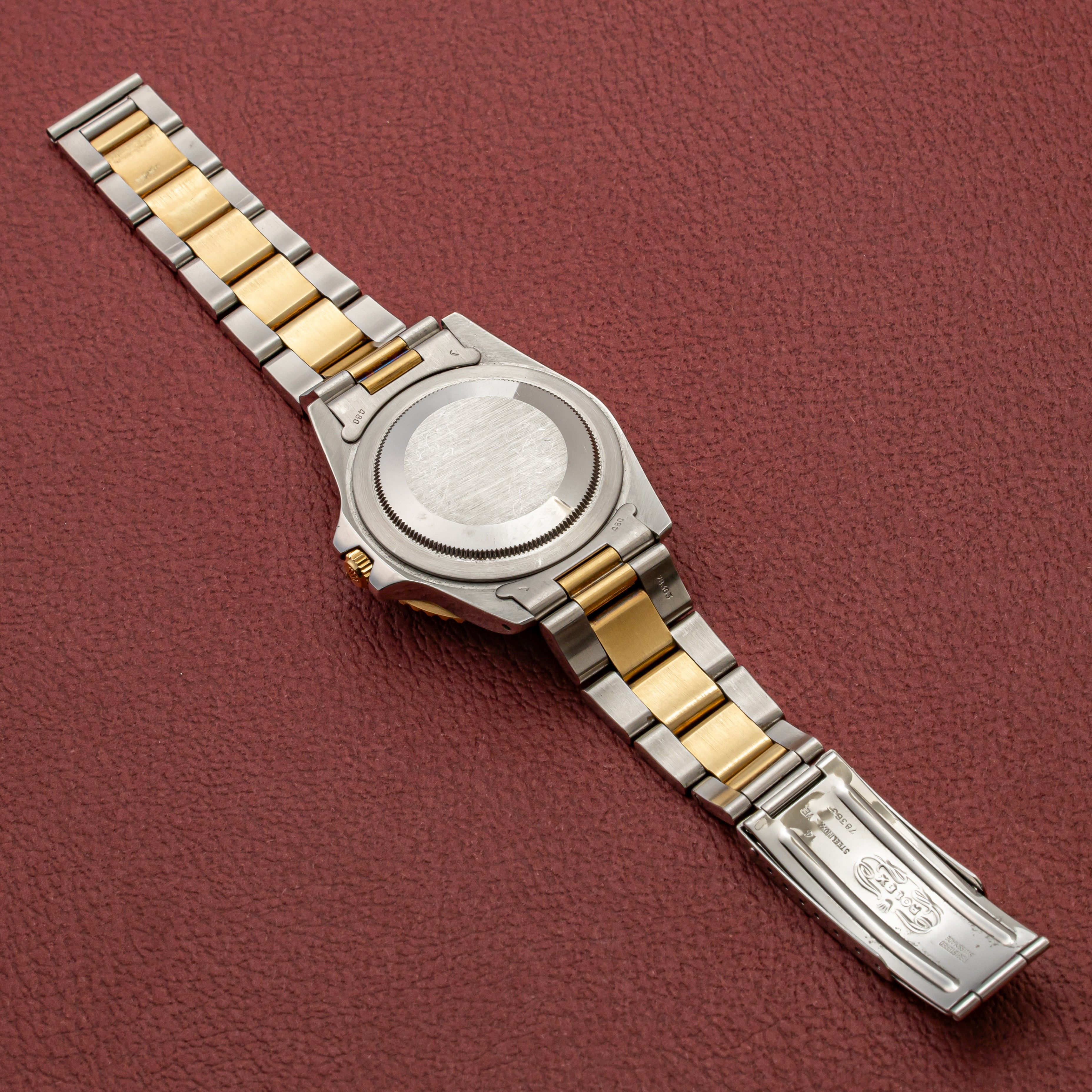 ロレックス GMTマスター 1980年製/昭和55年製 ニップルダイヤル 黒ツボ Ref.16753