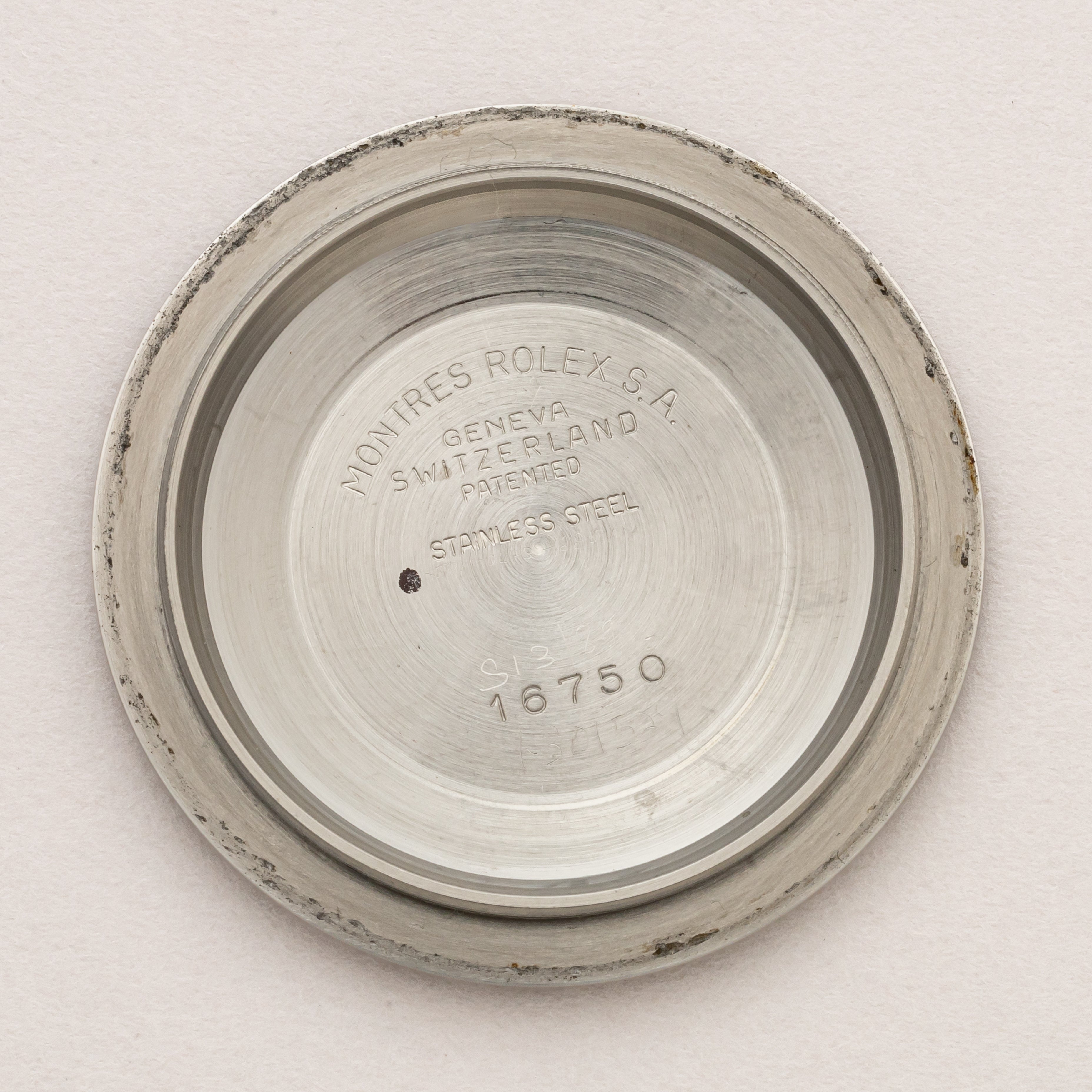 ロレックス GMTマスター 1980年製/昭和55年製 ニップルダイヤル 黒ツボ Ref.16753