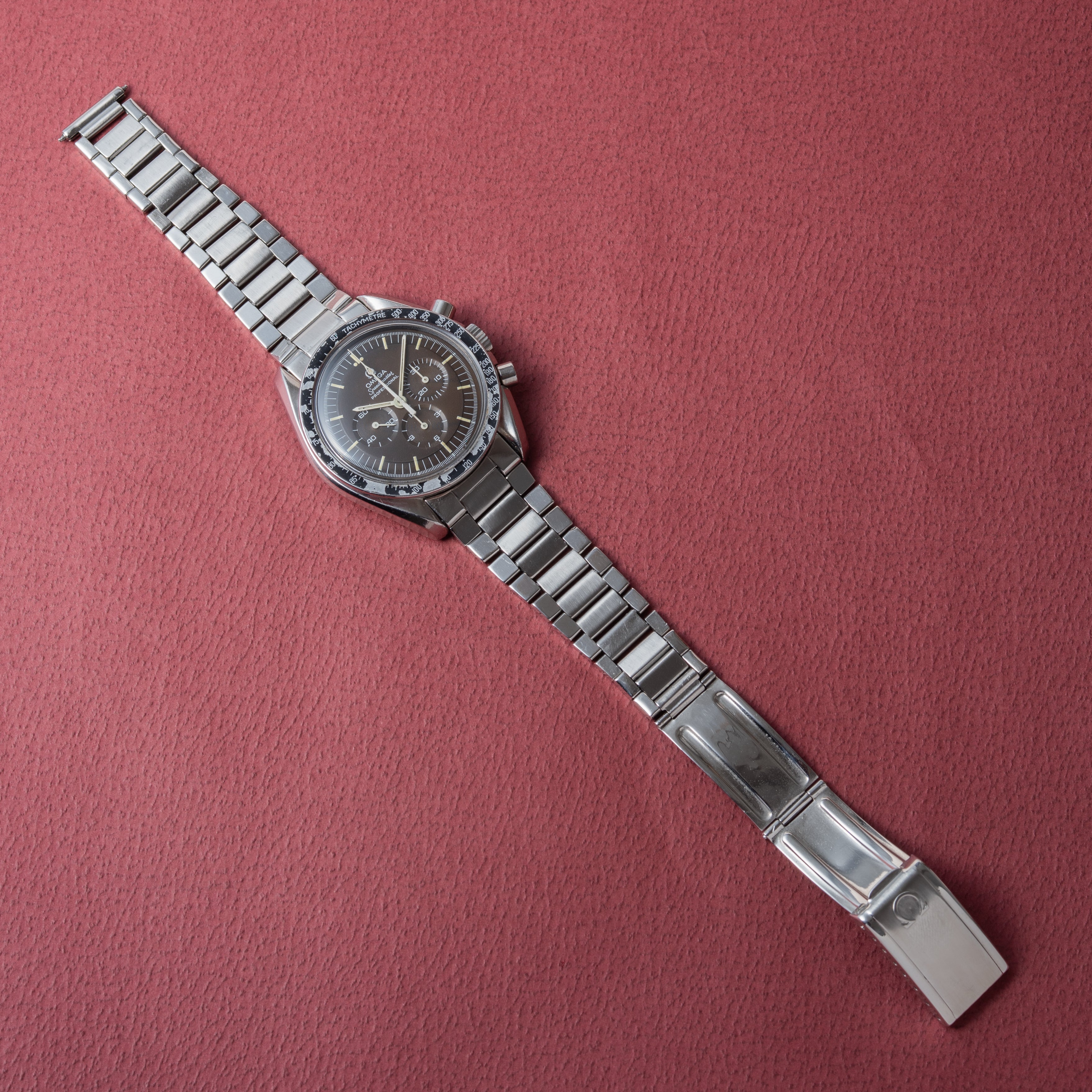 オメガ スピードマスター5th ブラウンチェンジ 1969年製 プロフェッショナル Ref.145.022 69ST キャタピラブレス