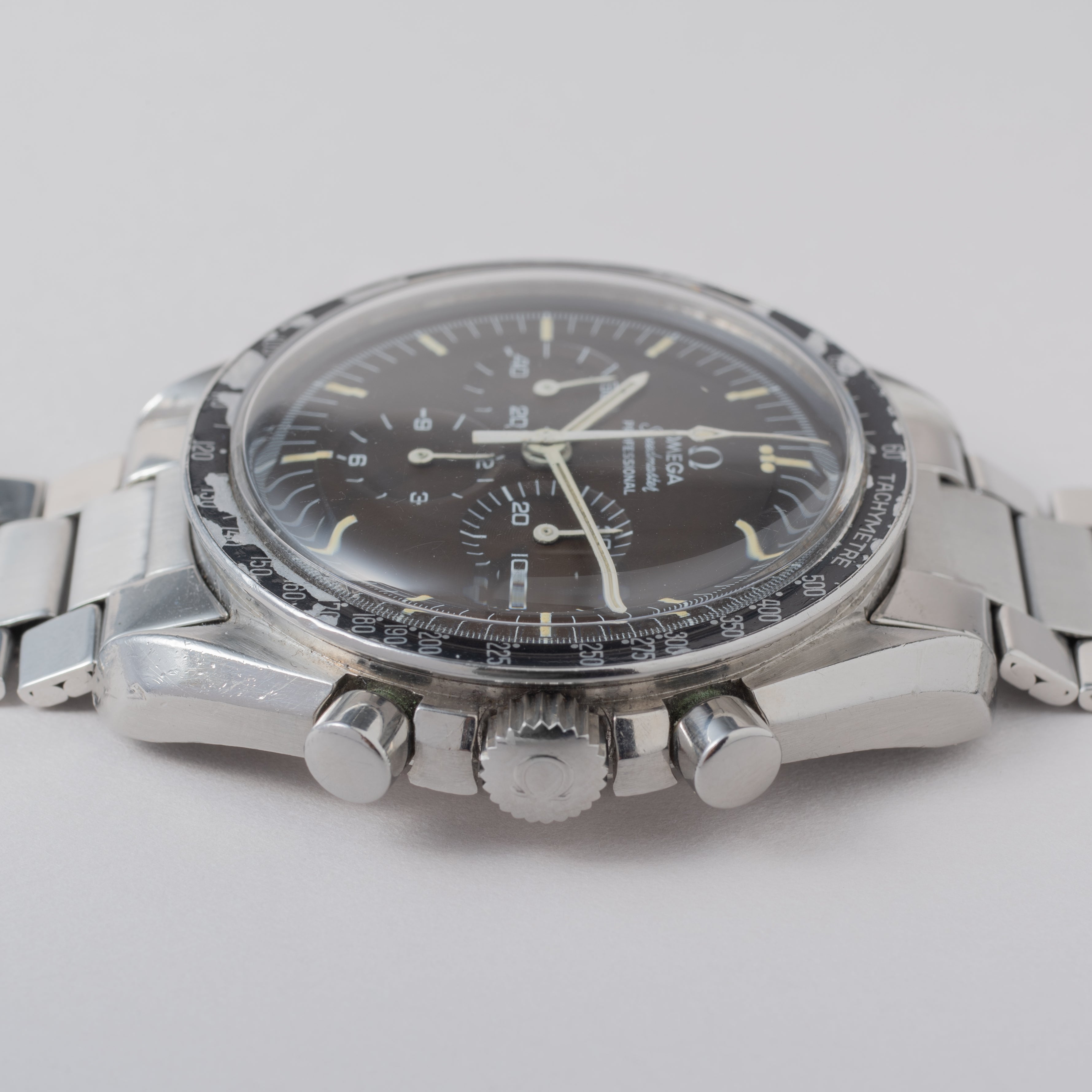 オメガ スピードマスター5th ブラウンチェンジ 1969年製 プロフェッショナル Ref.145.022 69ST キャタピラブレス