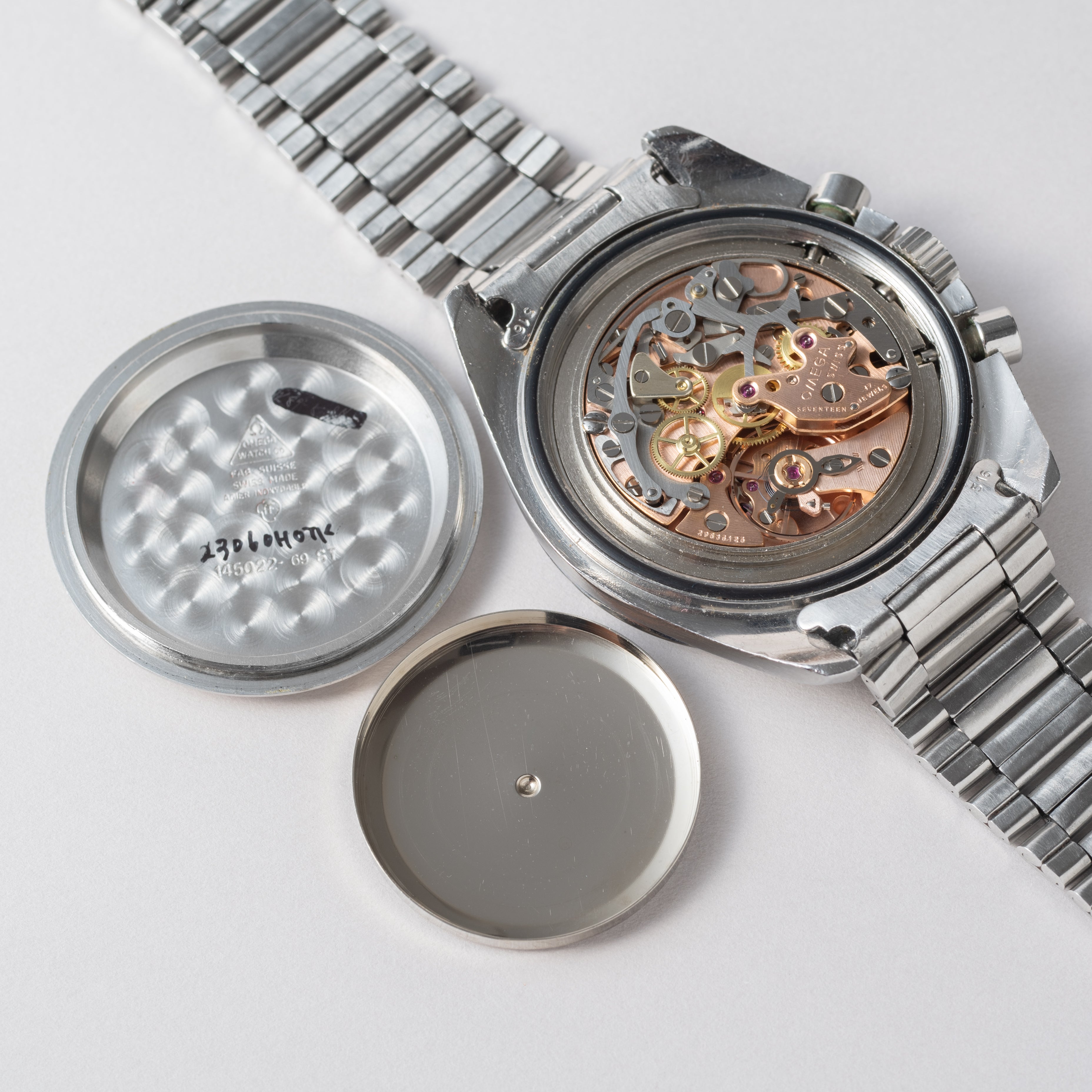 オメガ スピードマスター5th ブラウンチェンジ 1969年製 プロフェッショナル Ref.145.022 69ST キャタピラブレス