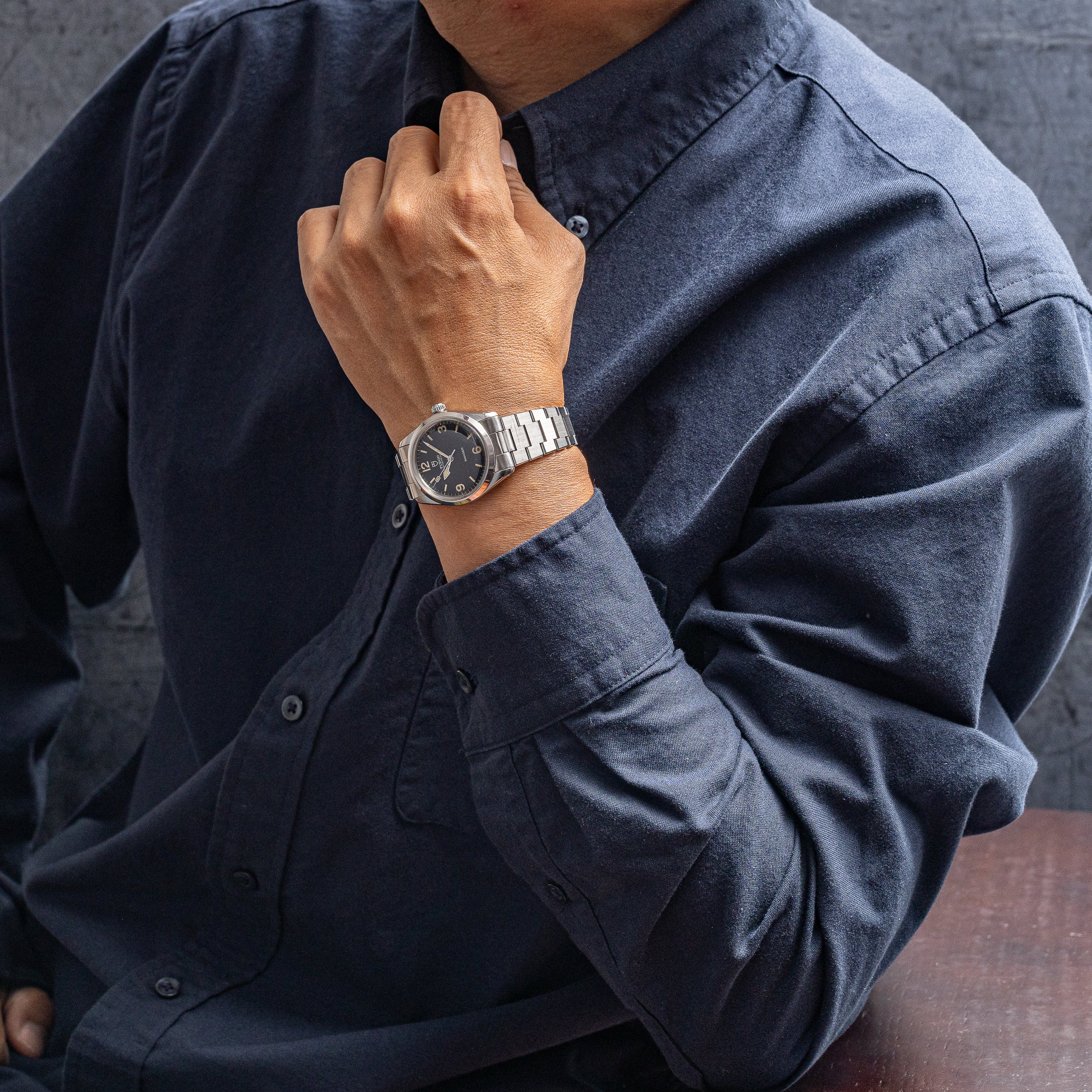 チューダー 盾レンジャー Ref.7995/0 ジャパンブレス付き 1966年製