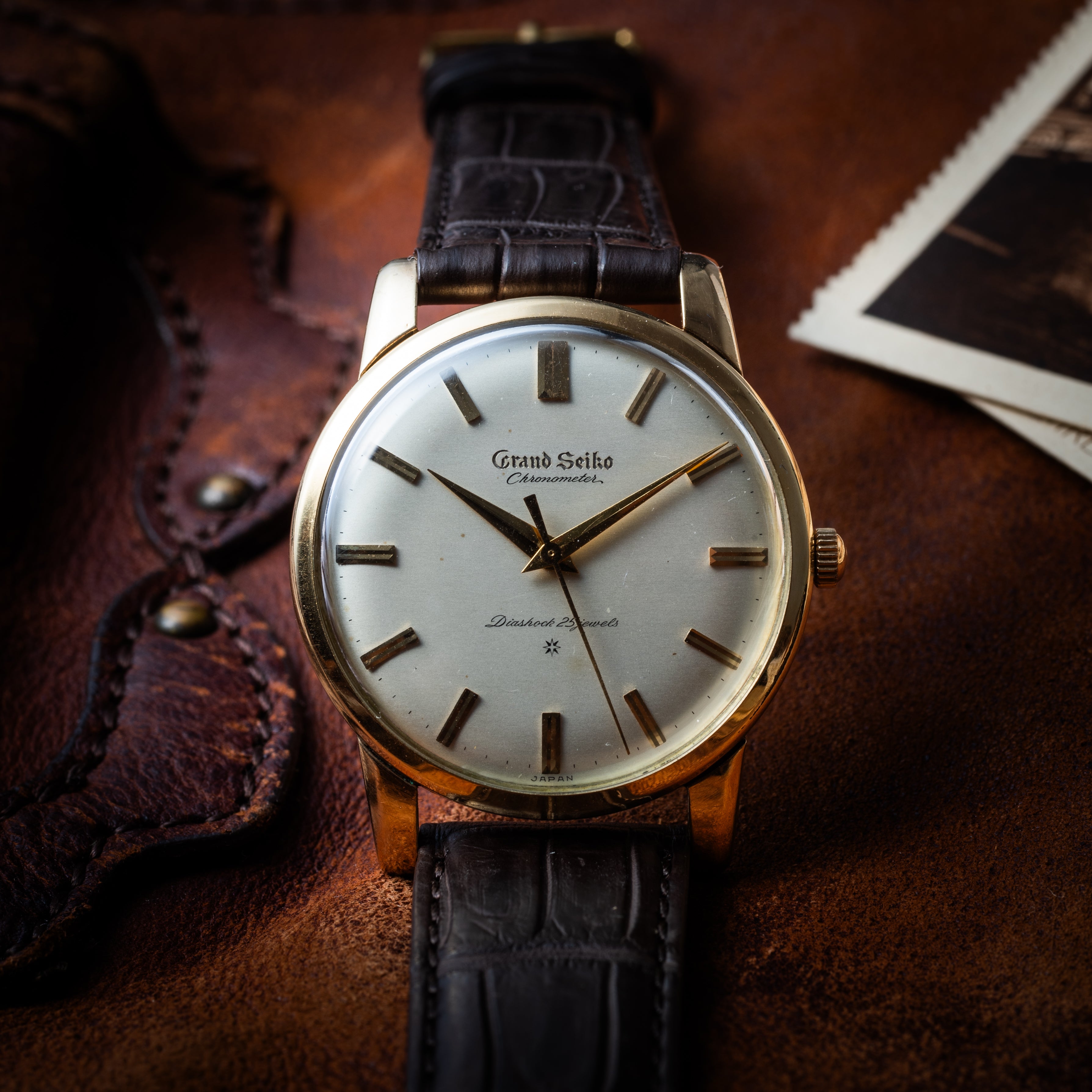 セイコー グランドセイコーファースト 1960年製(昭和35年製) 彫文字盤 Ref.J14070