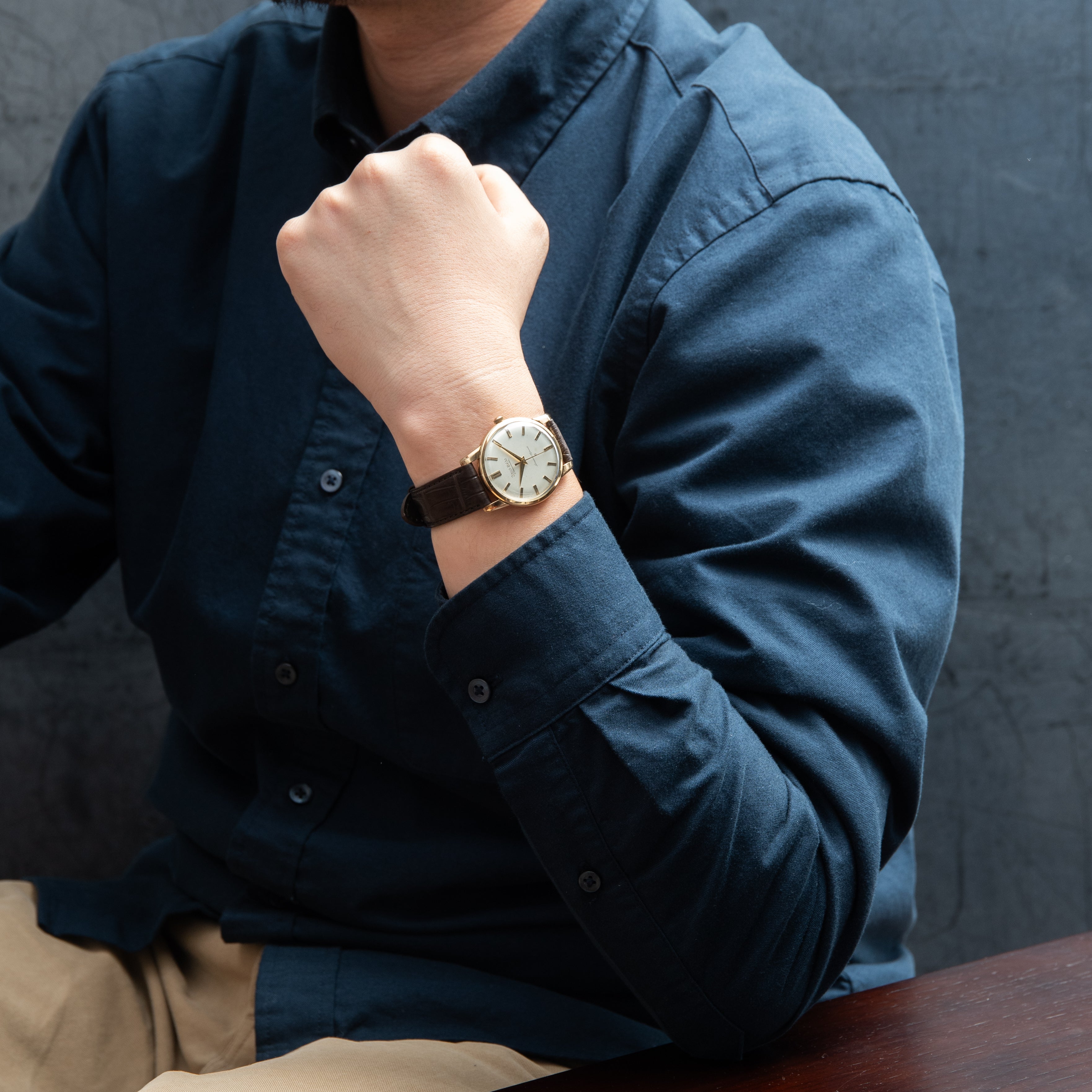 セイコー グランドセイコーファースト 1960年製(昭和35年製) 彫文字盤 Ref.J14070