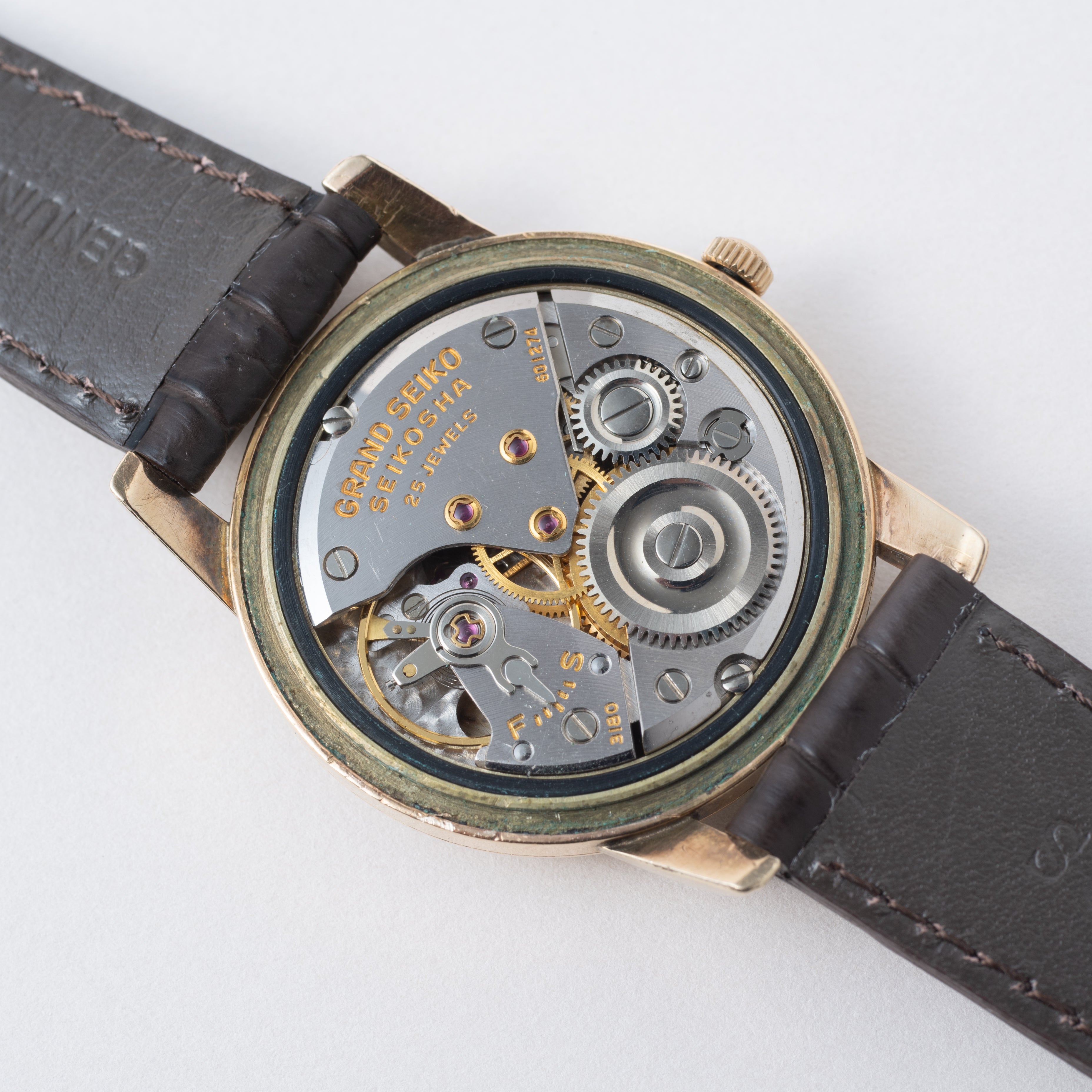セイコー グランドセイコーファースト 1960年製(昭和35年製) 彫文字盤 Ref.J14070