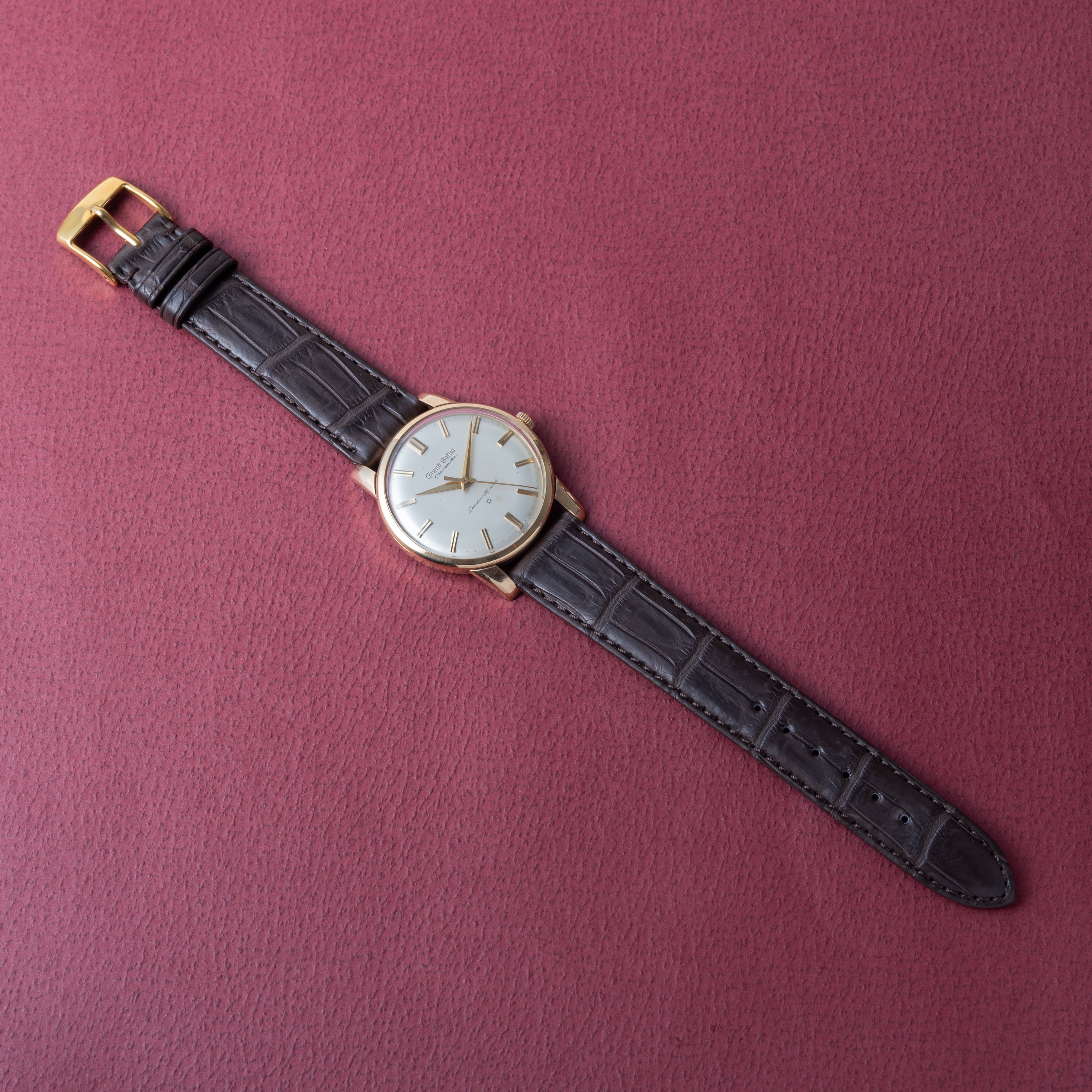 セイコー グランドセイコーファースト 1960年製(昭和35年製) 彫文字盤 Ref.J14070