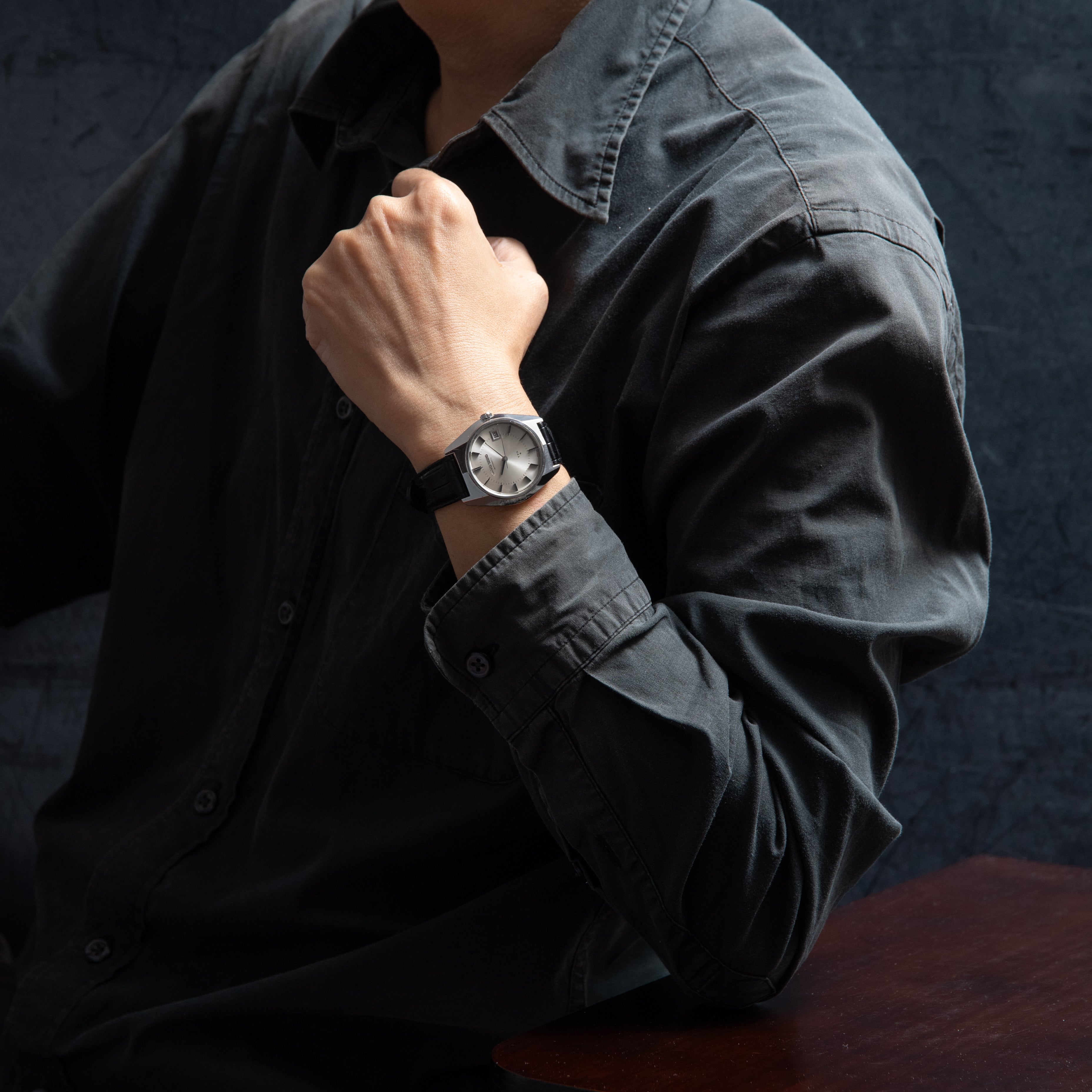 グランドセイコー V.F.A 1970年製/昭和45年製 Ref.6185-8020 オリジナルシルバーダイヤル 61GS