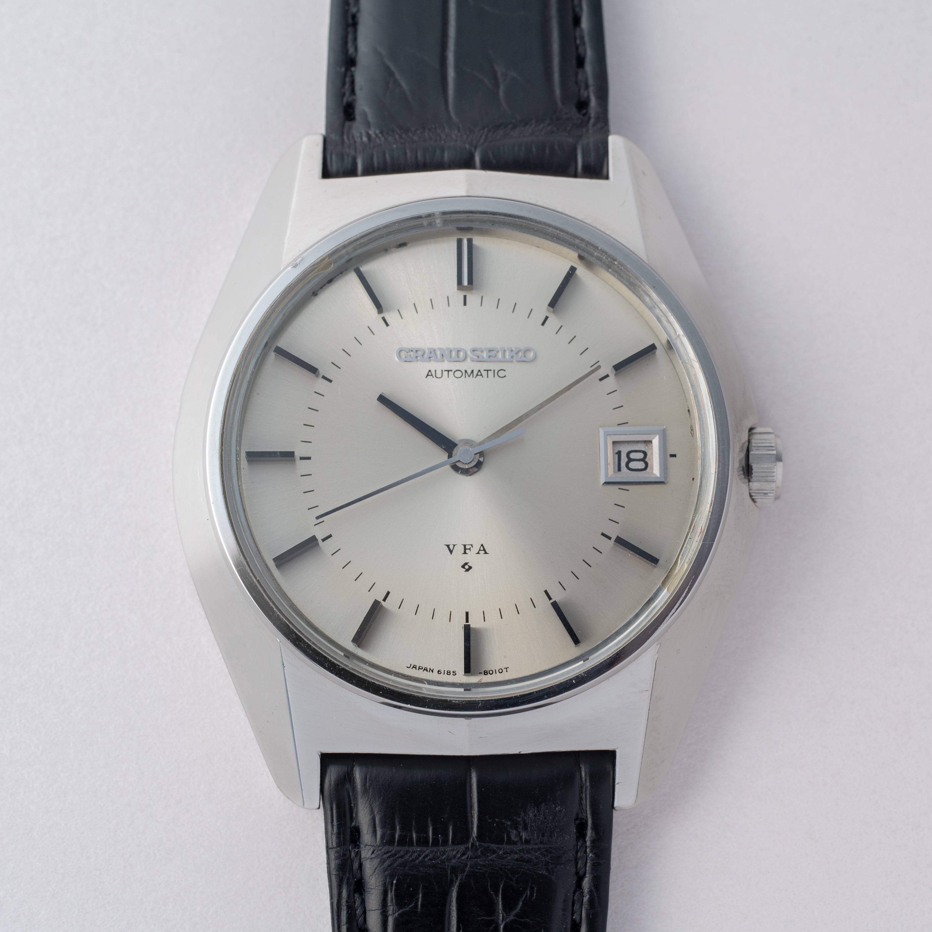 グランドセイコー V.F.A 1970年製/昭和45年製 Ref.6185-8020 オリジナルシルバーダイヤル 61GS