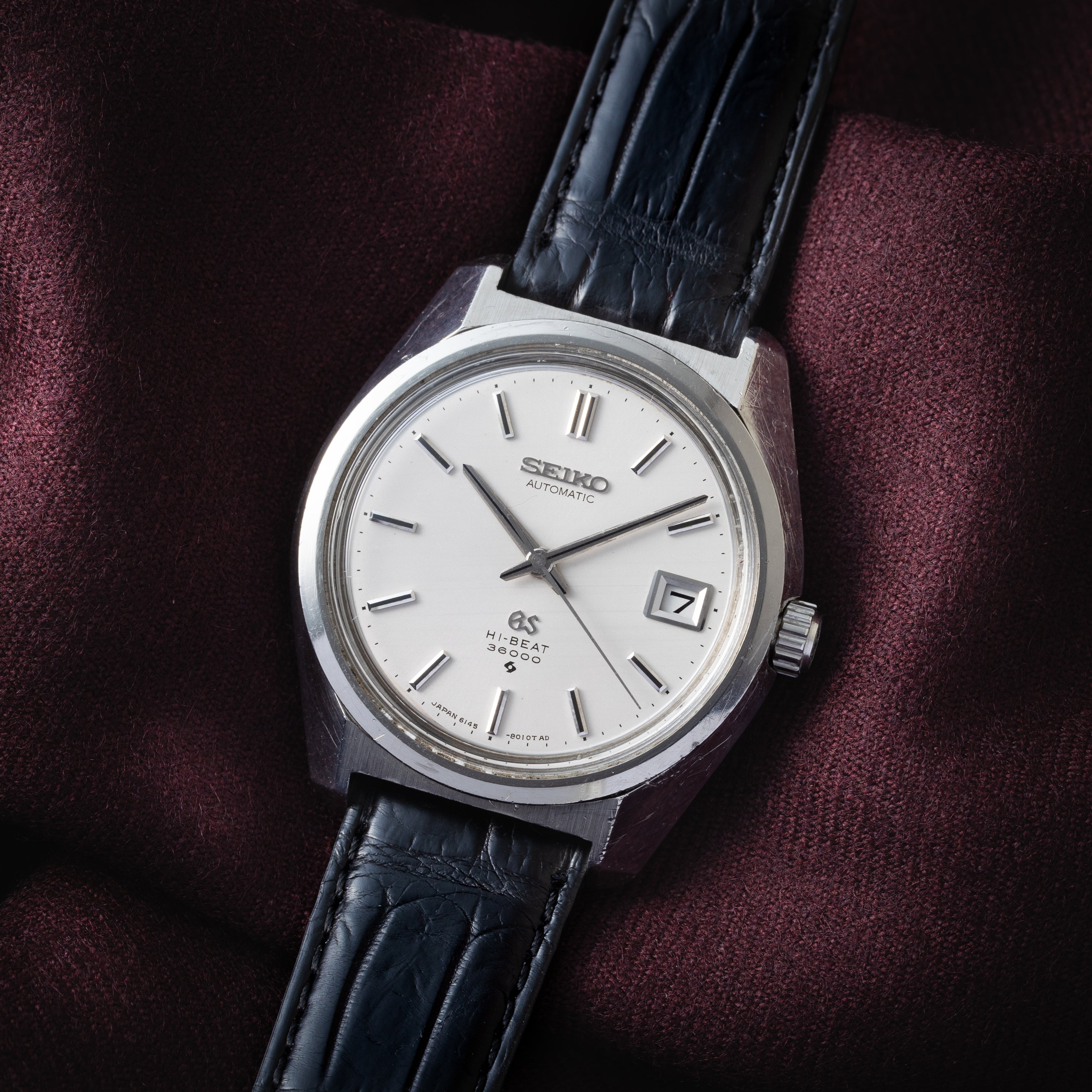 グランドセイコー 1969年製 61GS 10振動(36000振動)自動巻き Ref.6145-8000