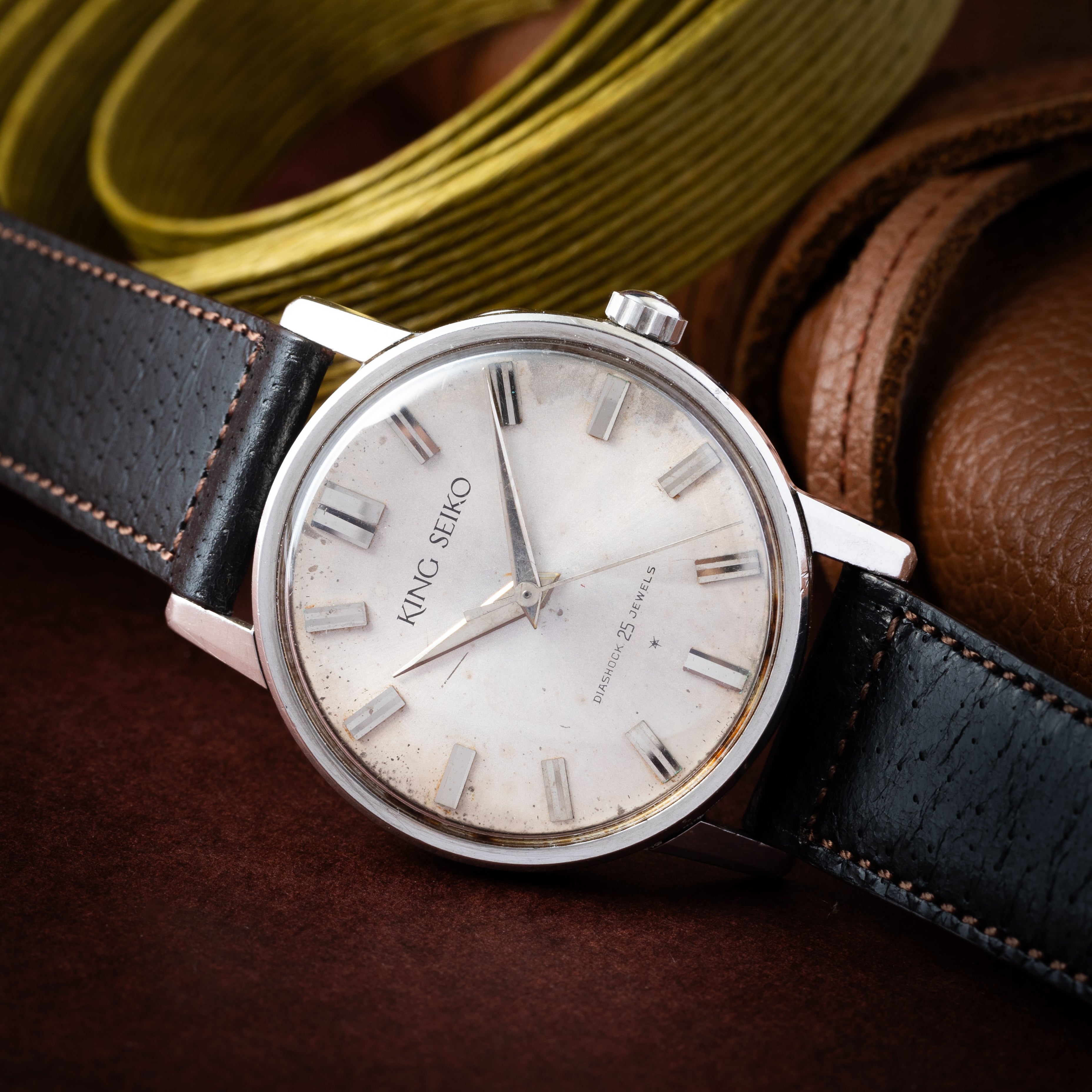 セイコー キングセイコー 1st 1963年製 ステンレスケース Ref.J14102E