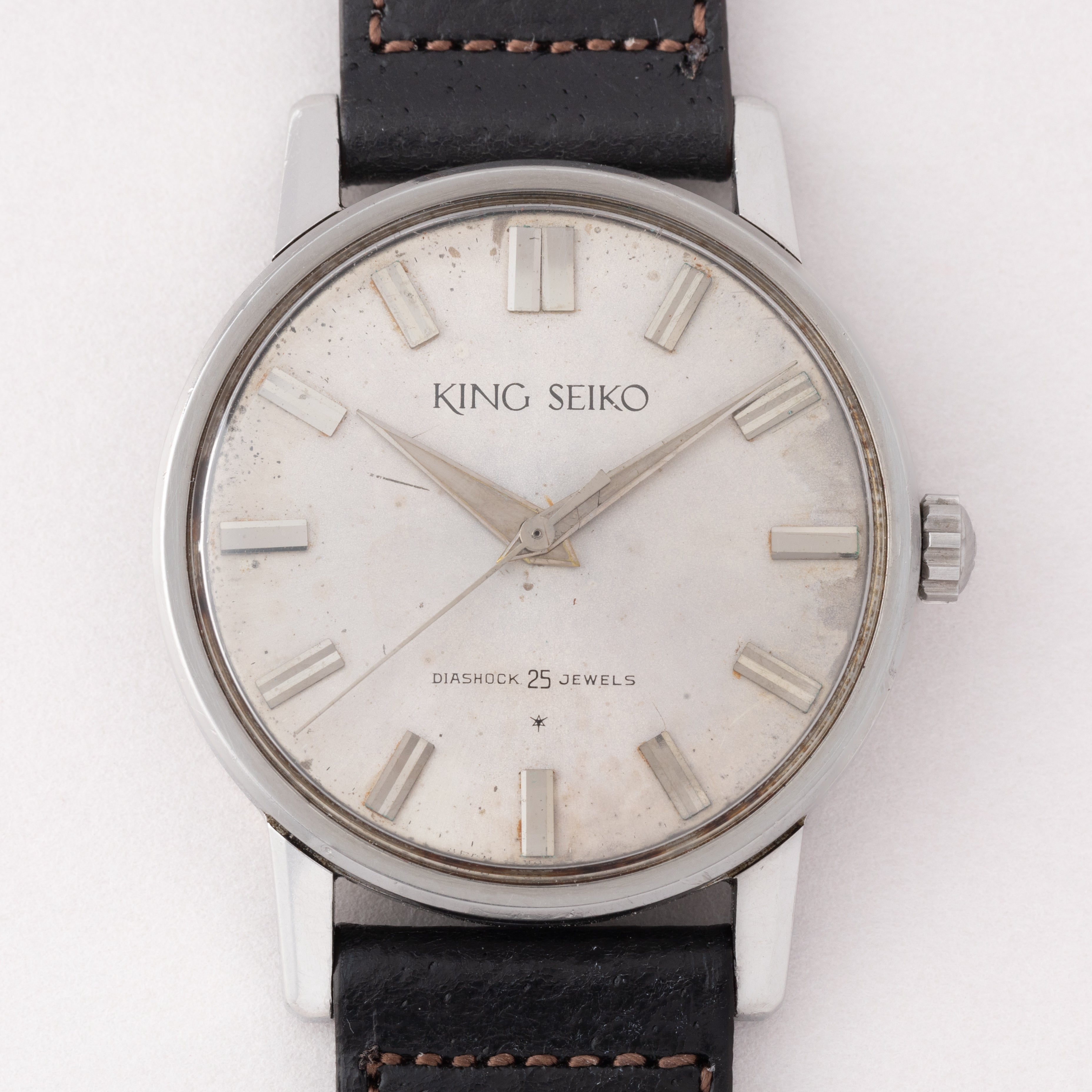 セイコー キングセイコー 1st 1963年製 ステンレスケース Ref.J14102E