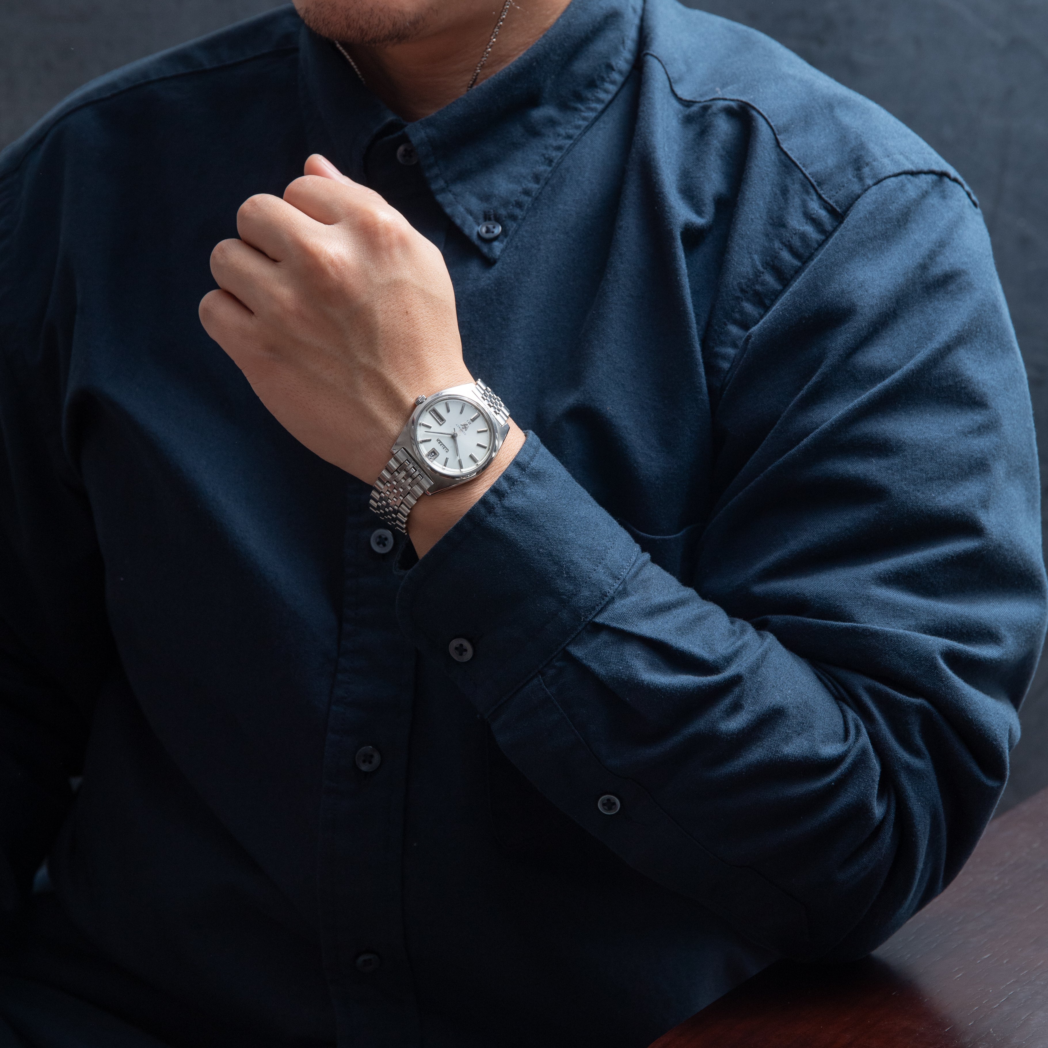 シチズン オートデーター コンパクト7 1967年製 自動巻き 純正ステンレスブレス