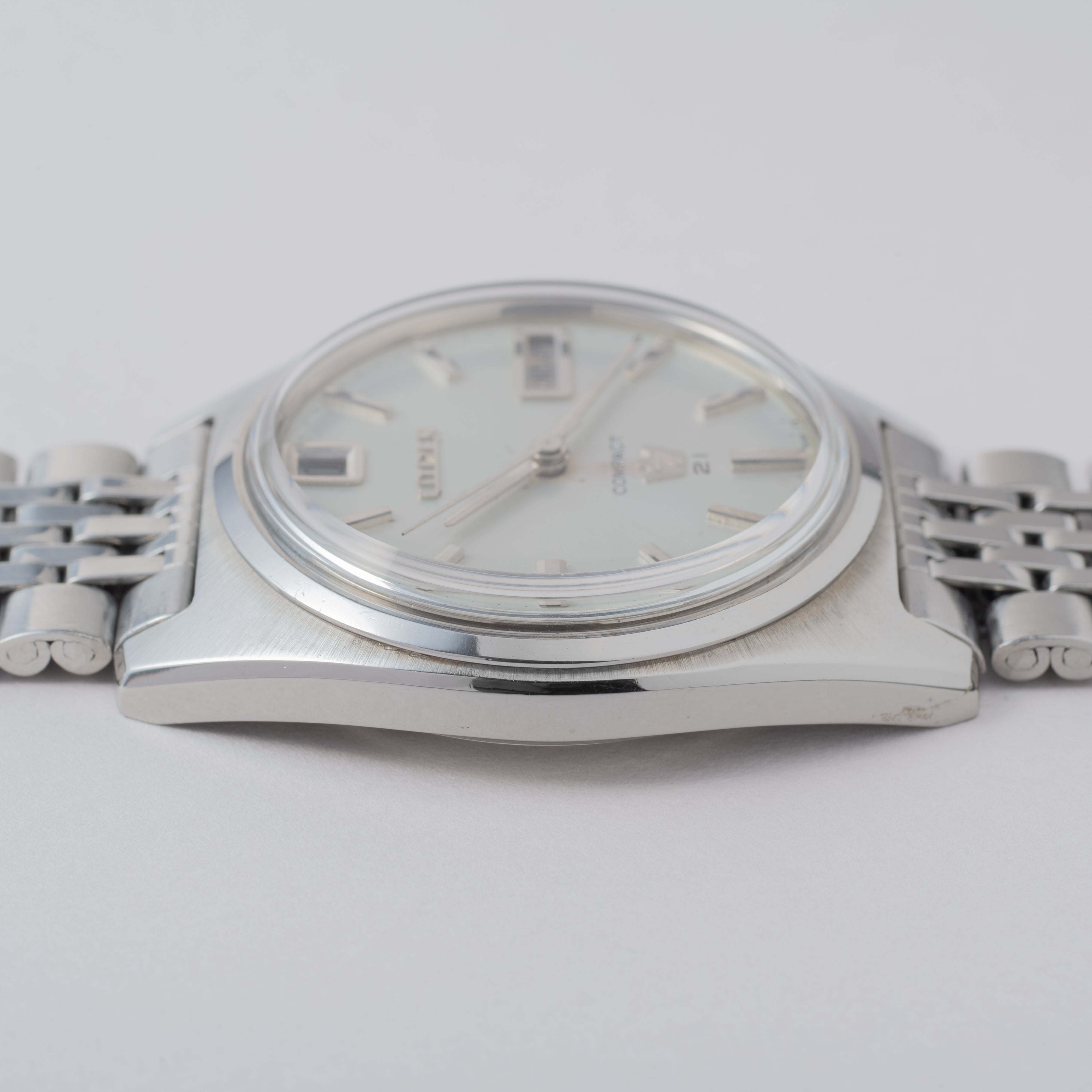 シチズン オートデーター コンパクト7 1967年製 自動巻き 純正ステンレスブレス