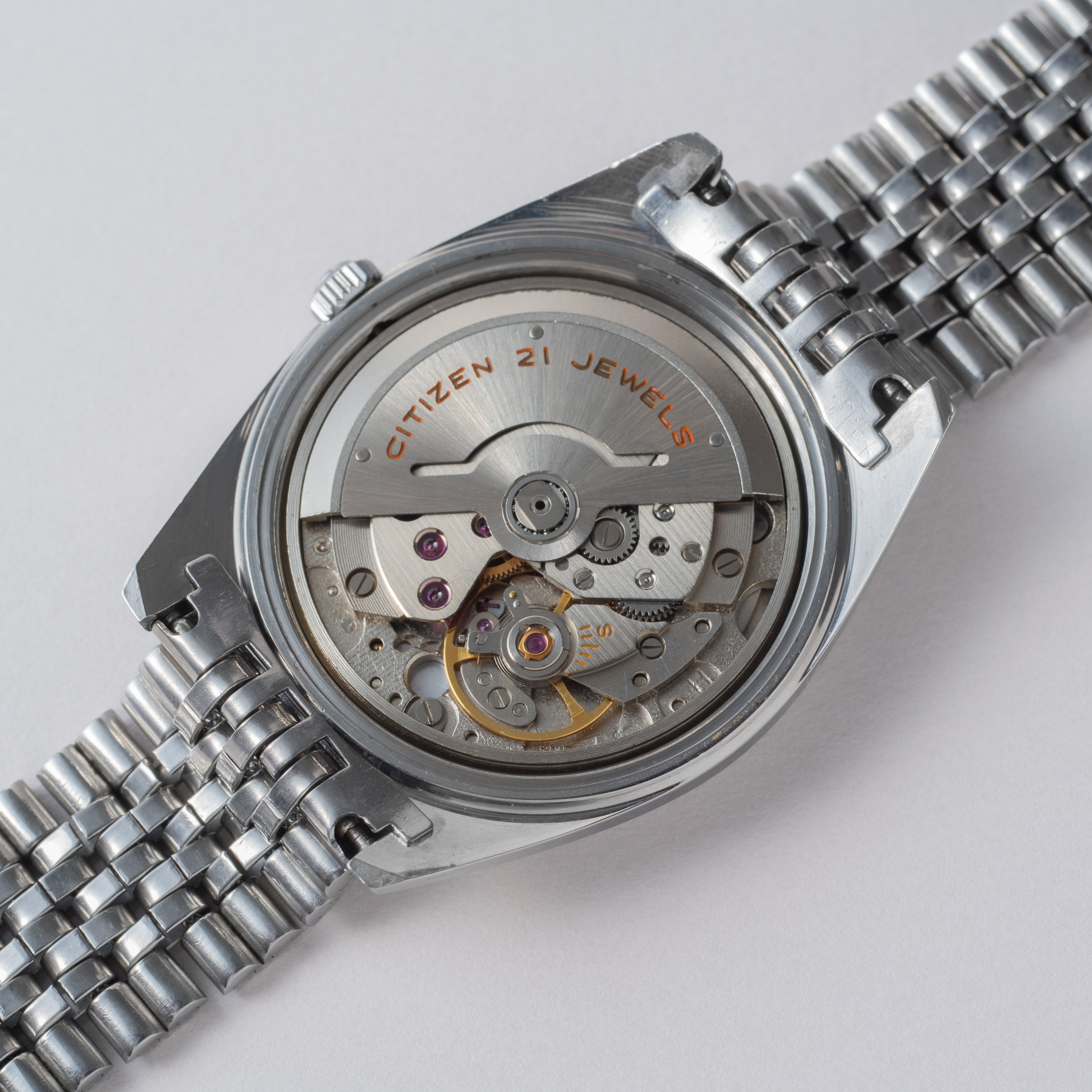 シチズン オートデーター コンパクト7 1967年製 自動巻き 純正ステンレスブレス