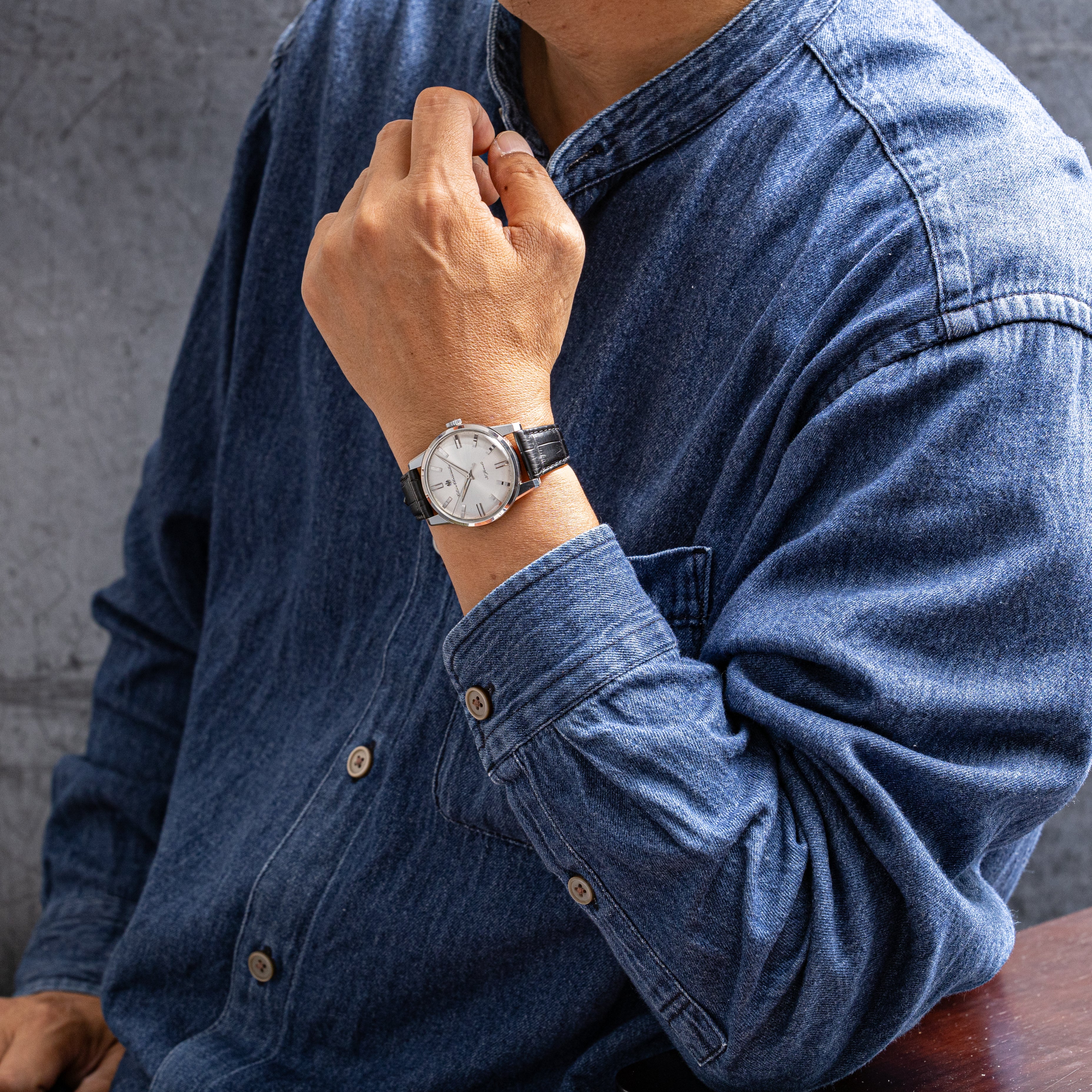 シチズン クロノメーター 1964年製 ノンポリッシュ 31石手巻き