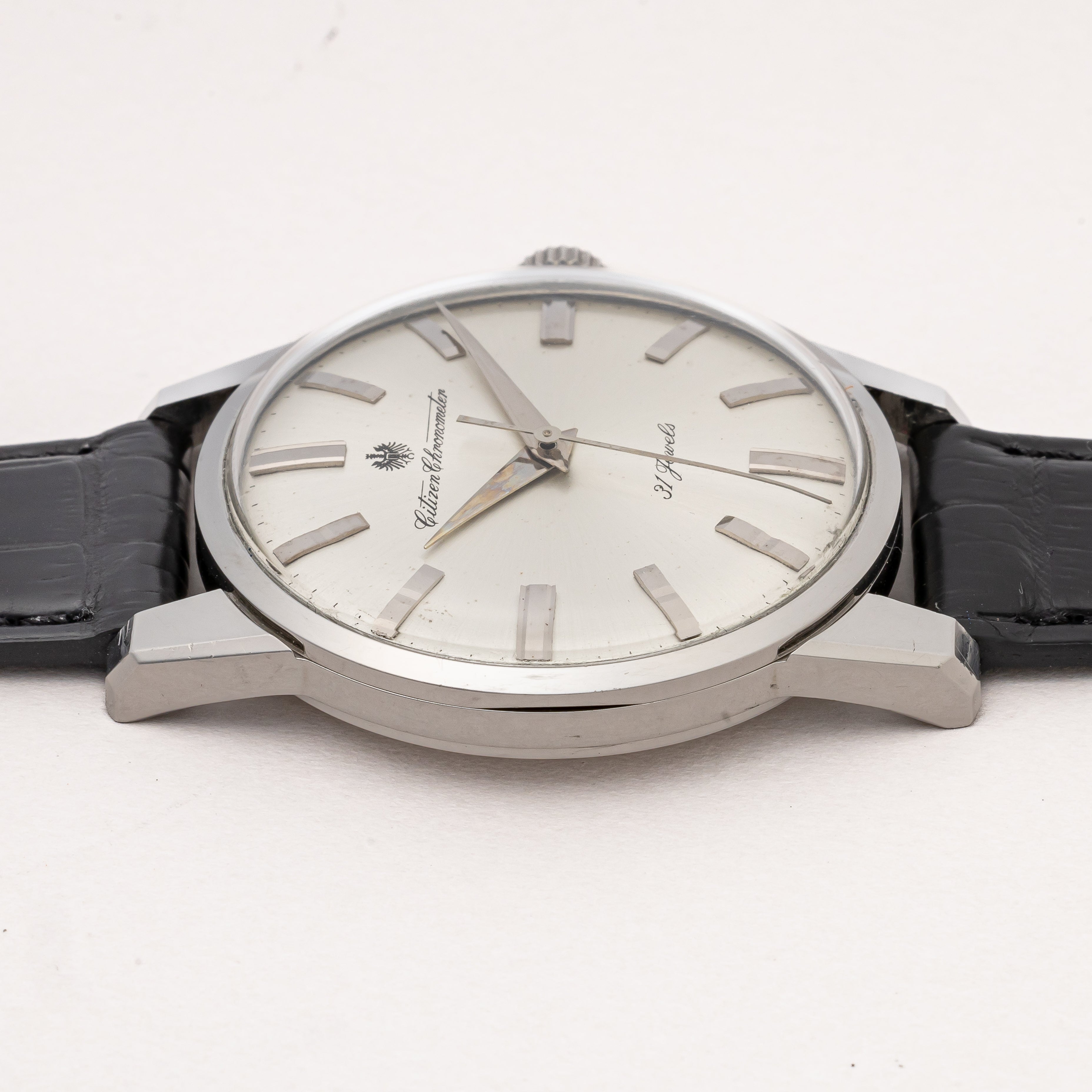 シチズン クロノメーター 1964年製 ノンポリッシュ 31石手巻き