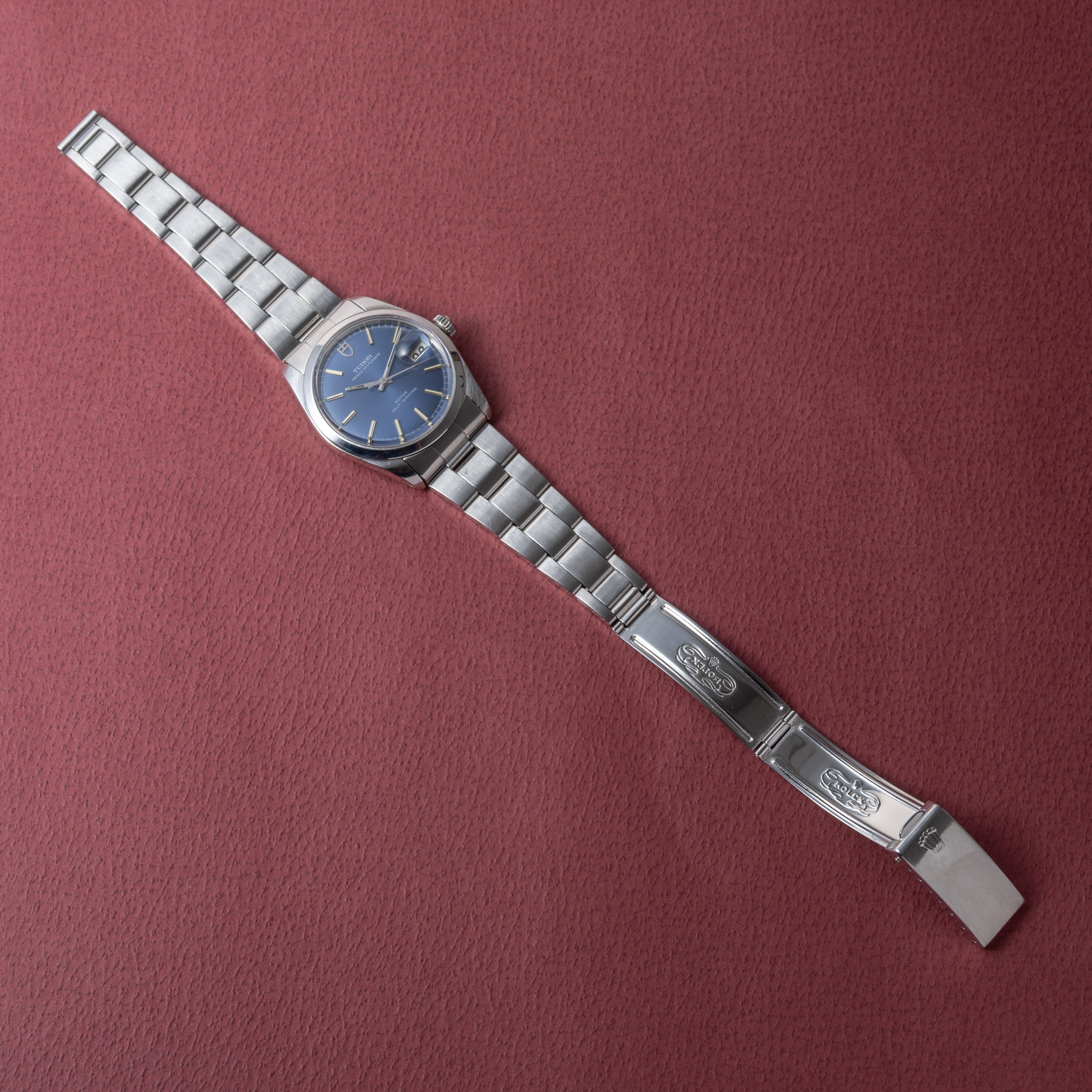 チューダー プリンス オイスターデイト 1969年製 Ref.7106/0 ブルーダイヤル