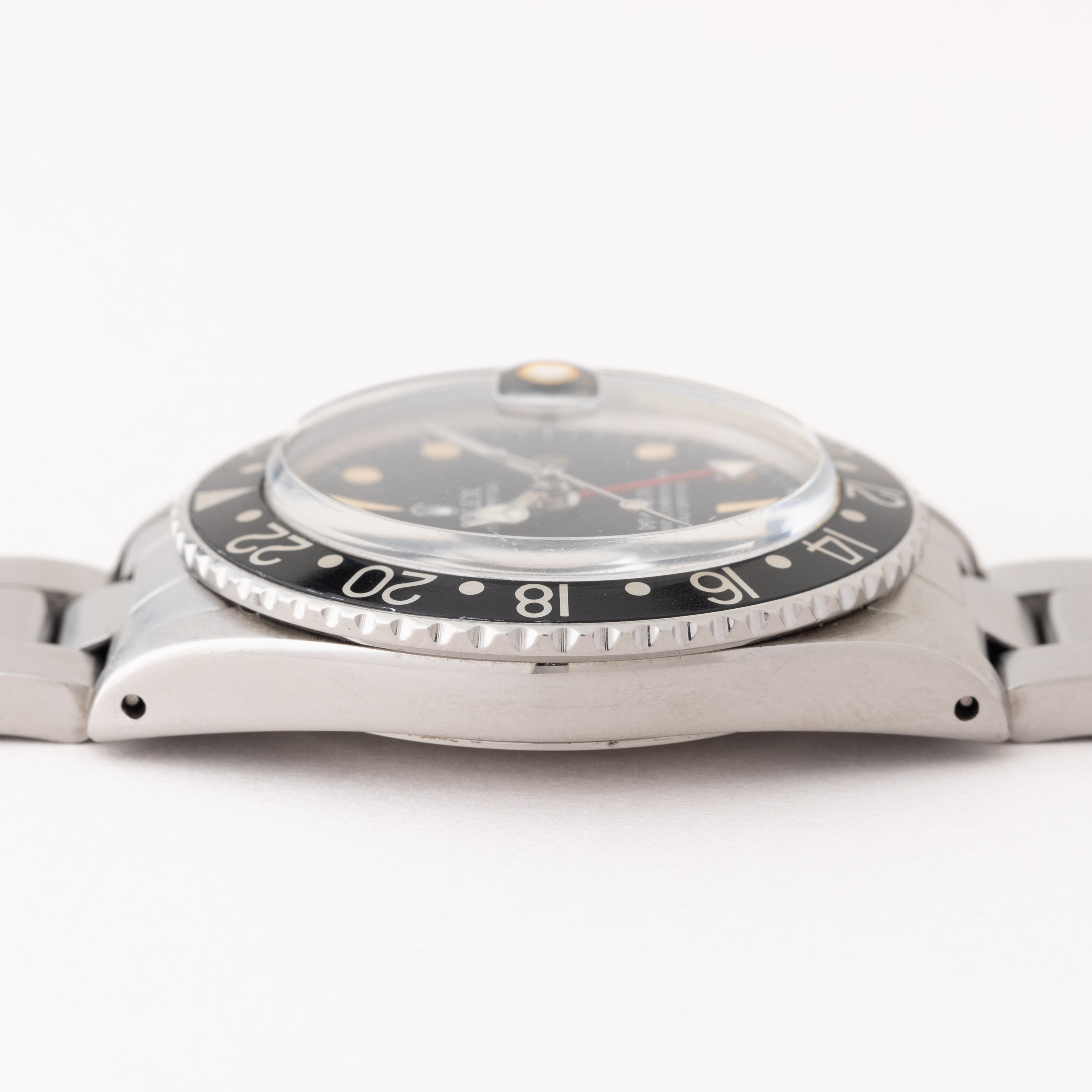 ロレックス GMTマスター フチなし 1978年製 黒ベゼル Ref.1675