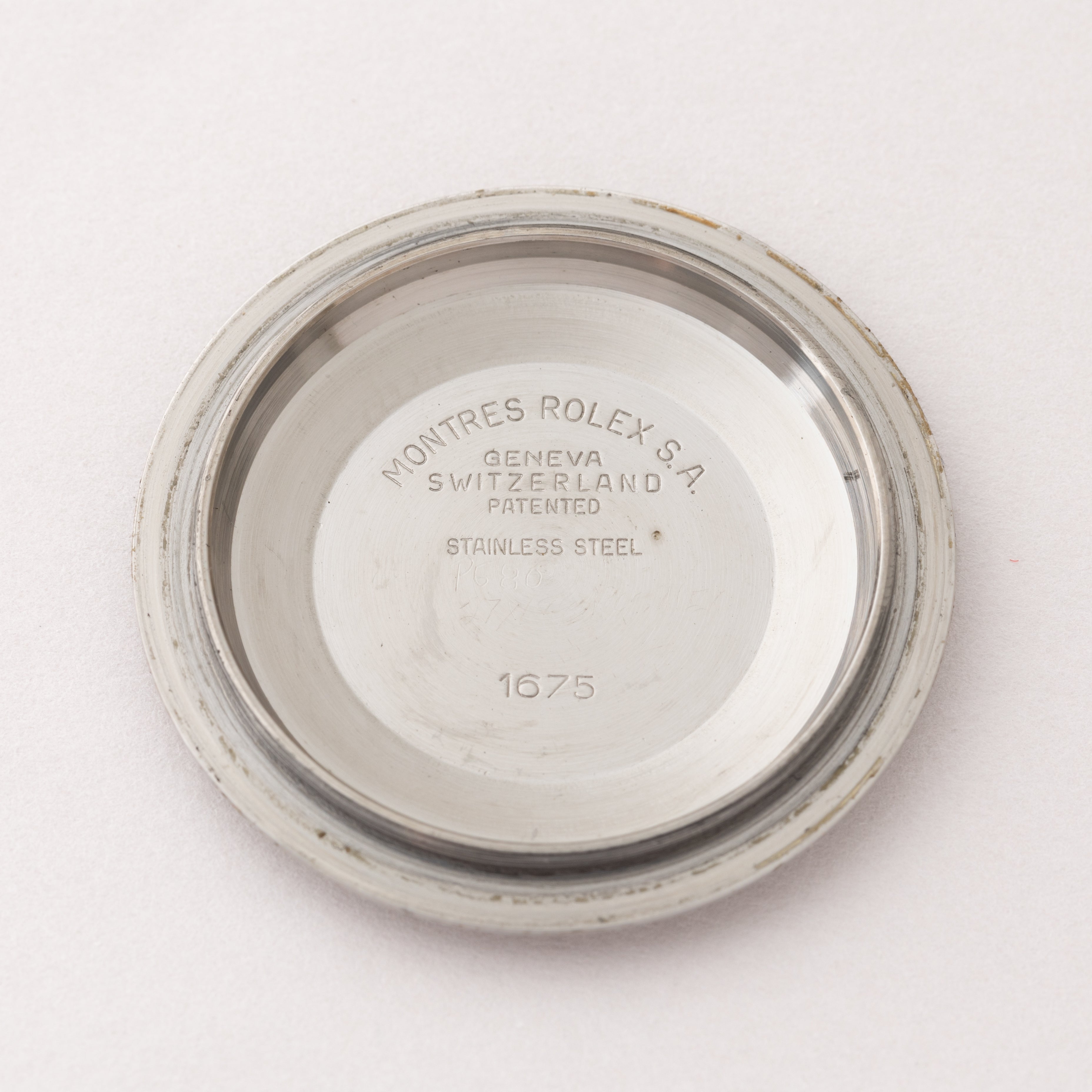 ロレックス GMTマスター フチなし 1978年製 黒ベゼル Ref.1675