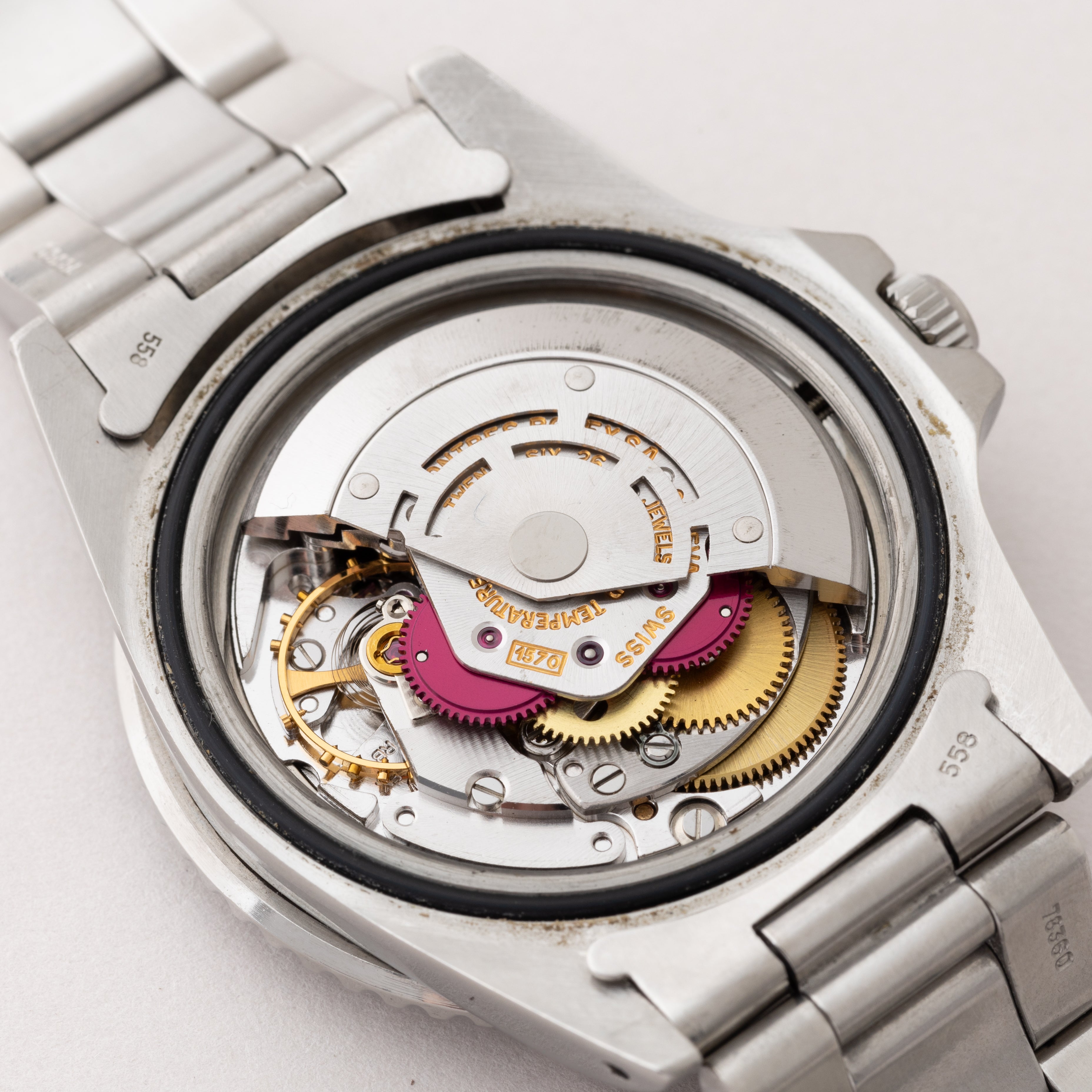 ロレックス GMTマスター フチなし 1978年製 黒ベゼル Ref.1675