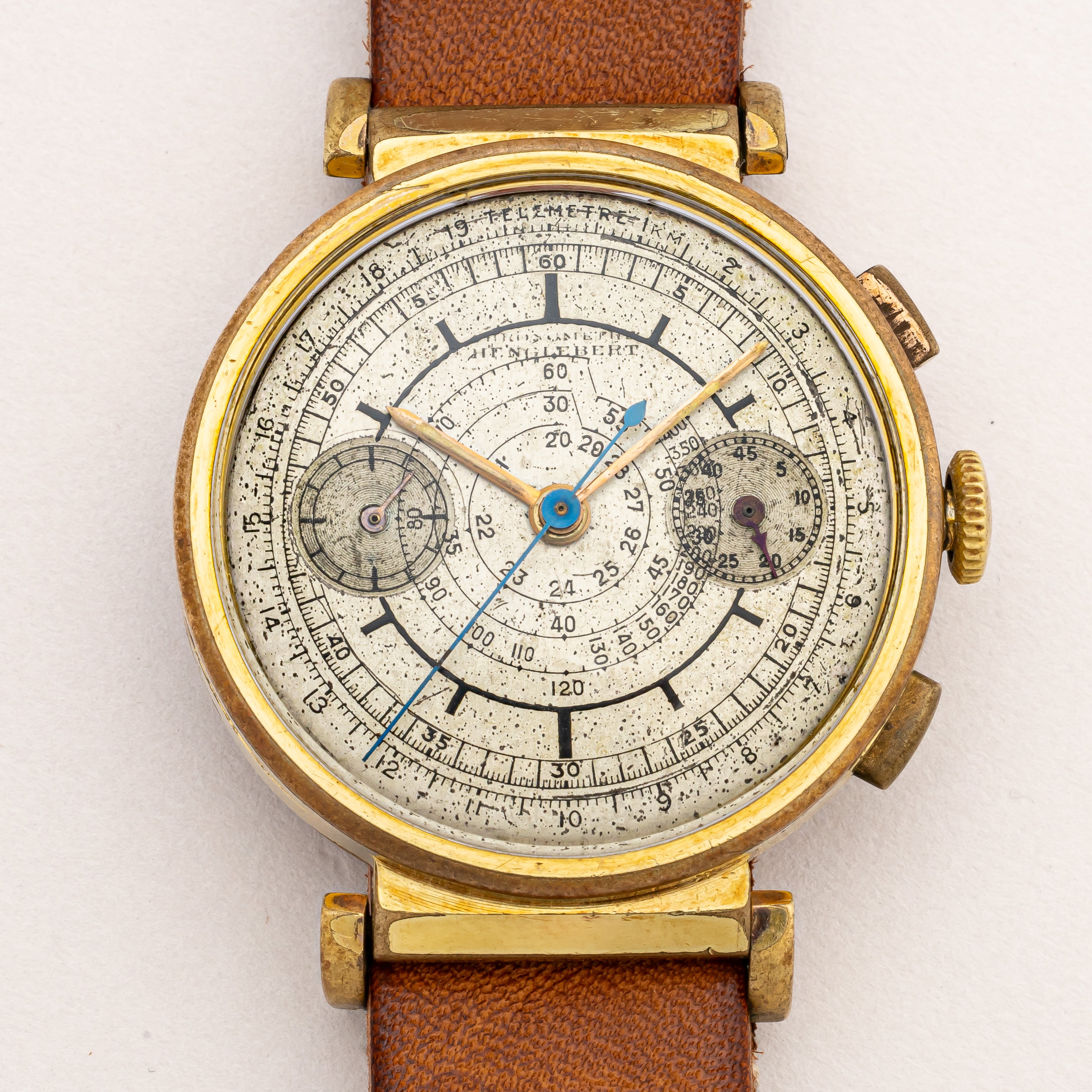 REPCO 2レジスタークロノグラフ 1940年代 手巻き バルジュー22