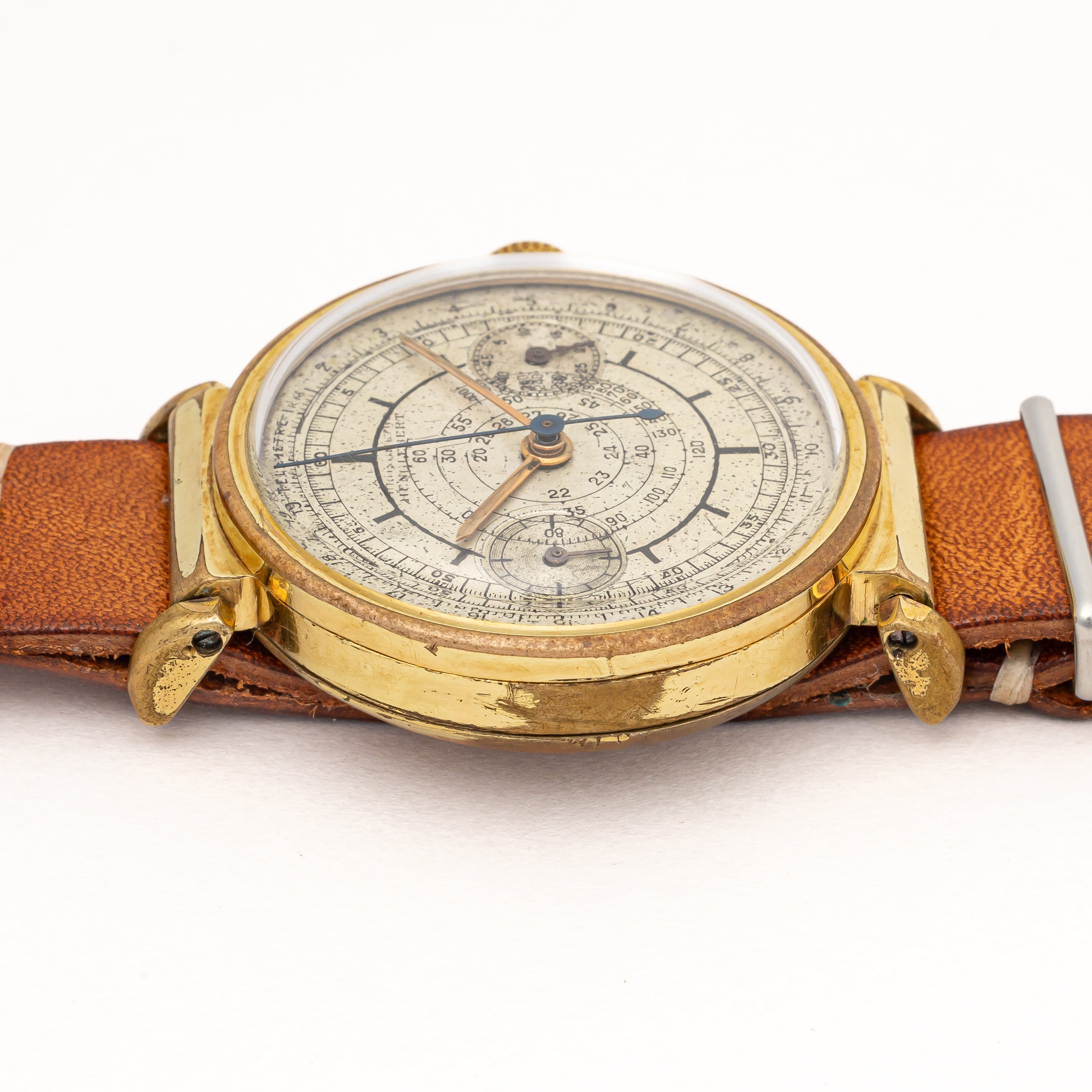 REPCO 2レジスタークロノグラフ 1940年代 手巻き バルジュー22