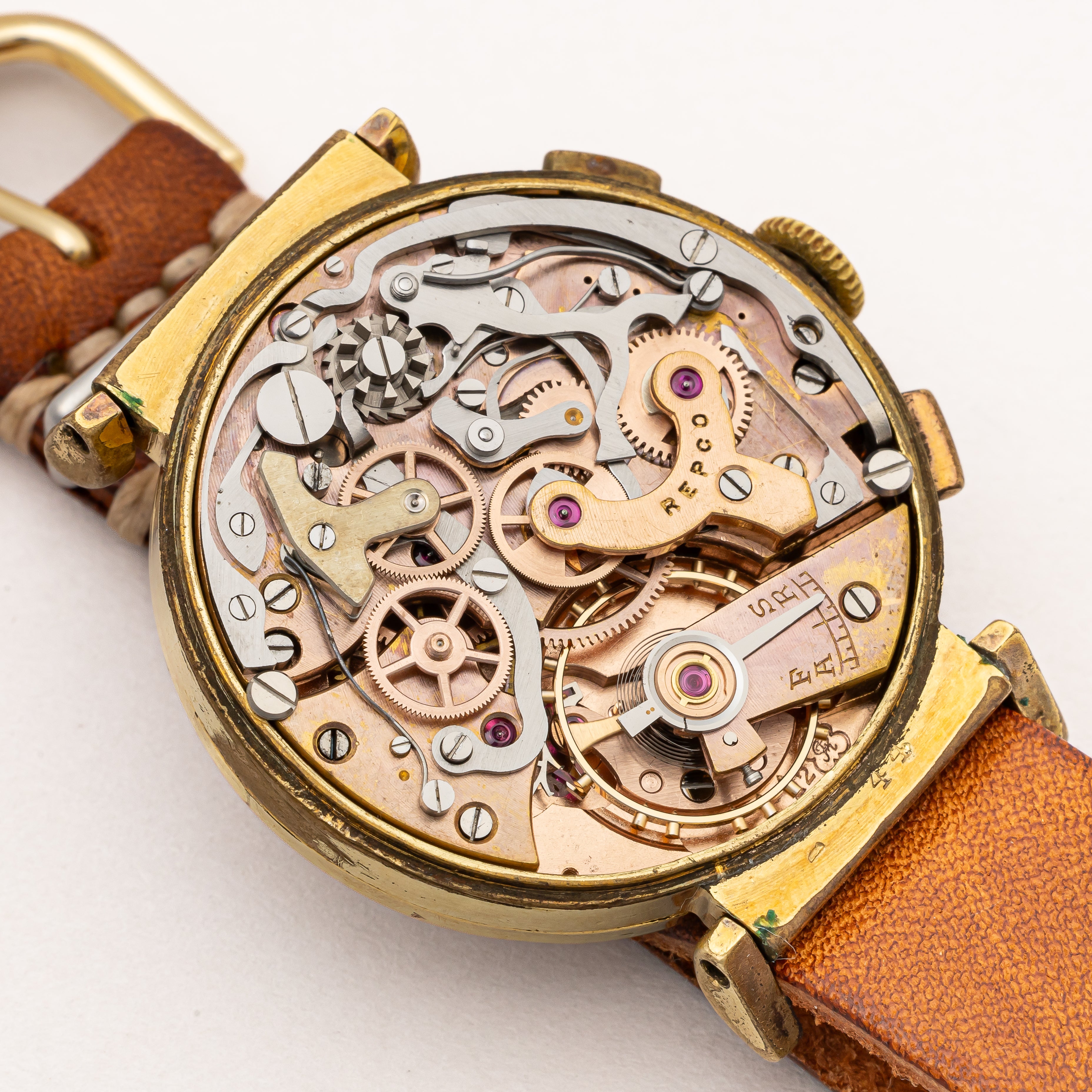 REPCO 2レジスタークロノグラフ 1940年代 手巻き バルジュー22