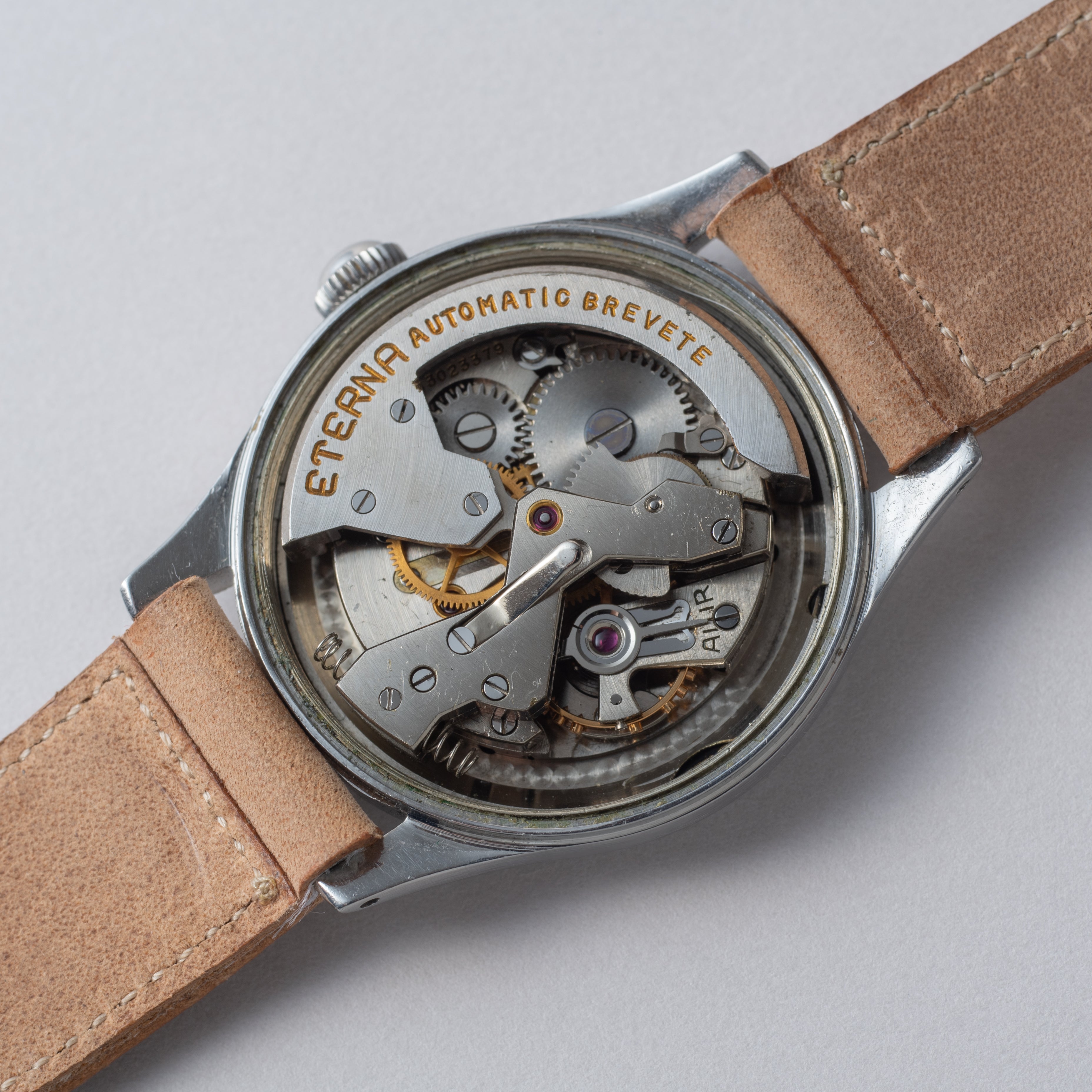 エテルナ ハーフローター ブラック 全アラビアダイヤル 1940年代