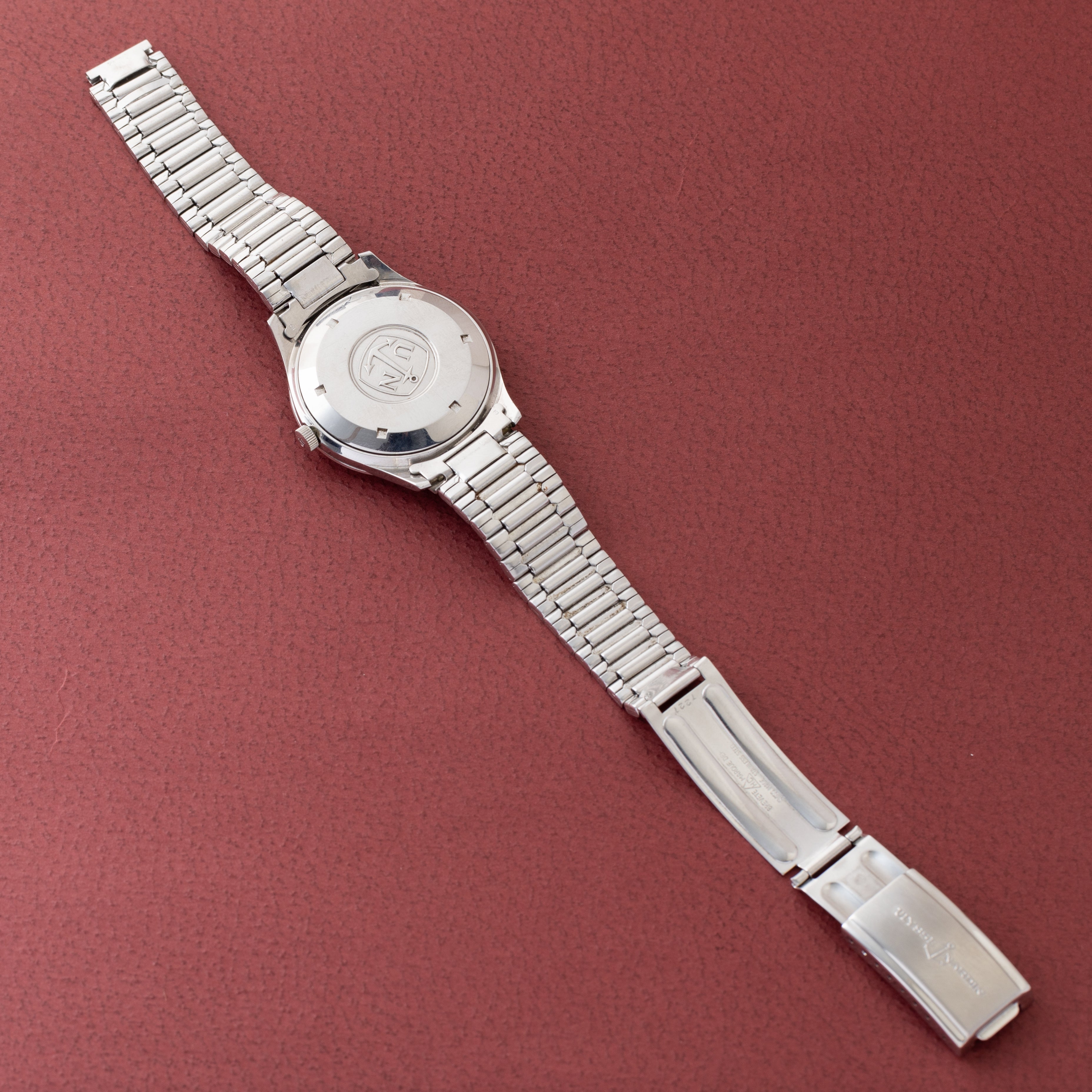 ユリスナルダン クロノメーター 10振動 1970年代 ブレス付き