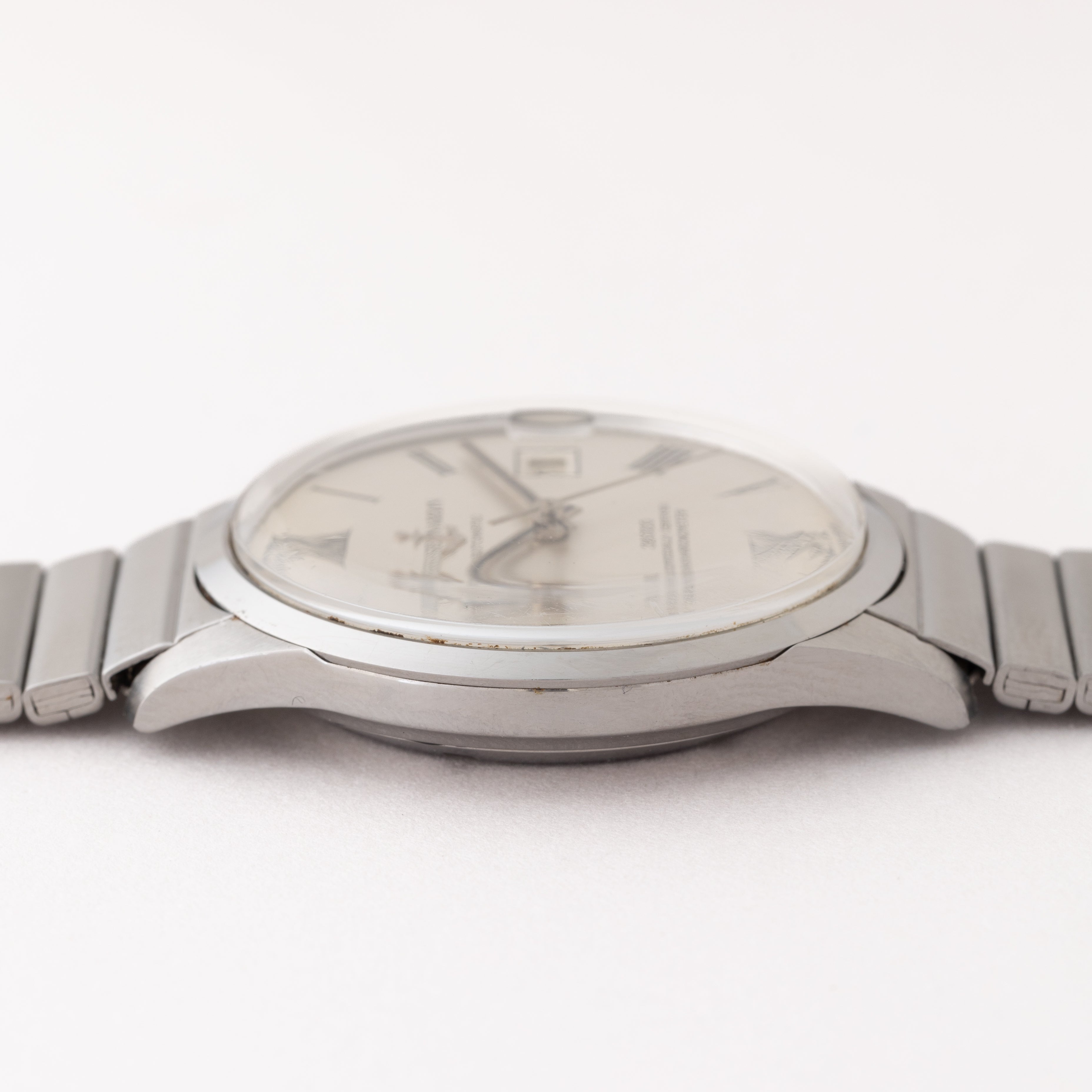 ユリスナルダン クロノメーター 10振動 1970年代 ブレス付き