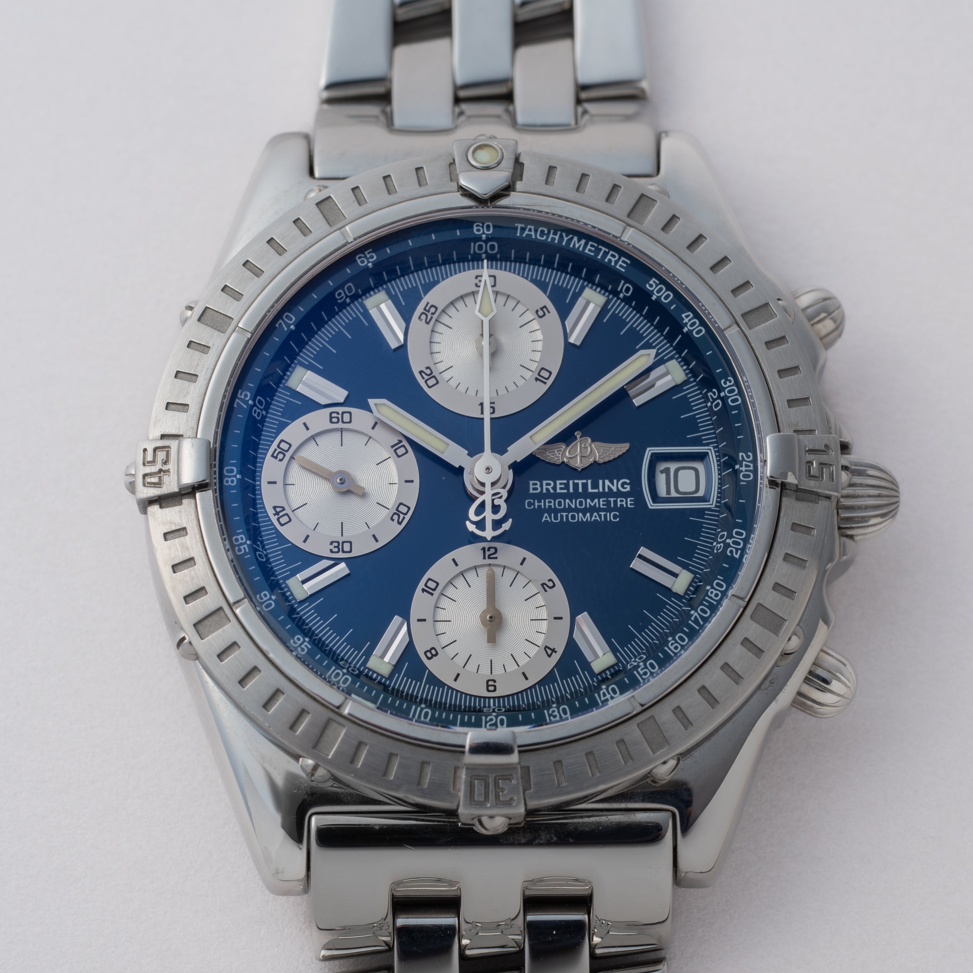 ブライトリング クロノマット2000 ブルーダイヤル 2000年代製