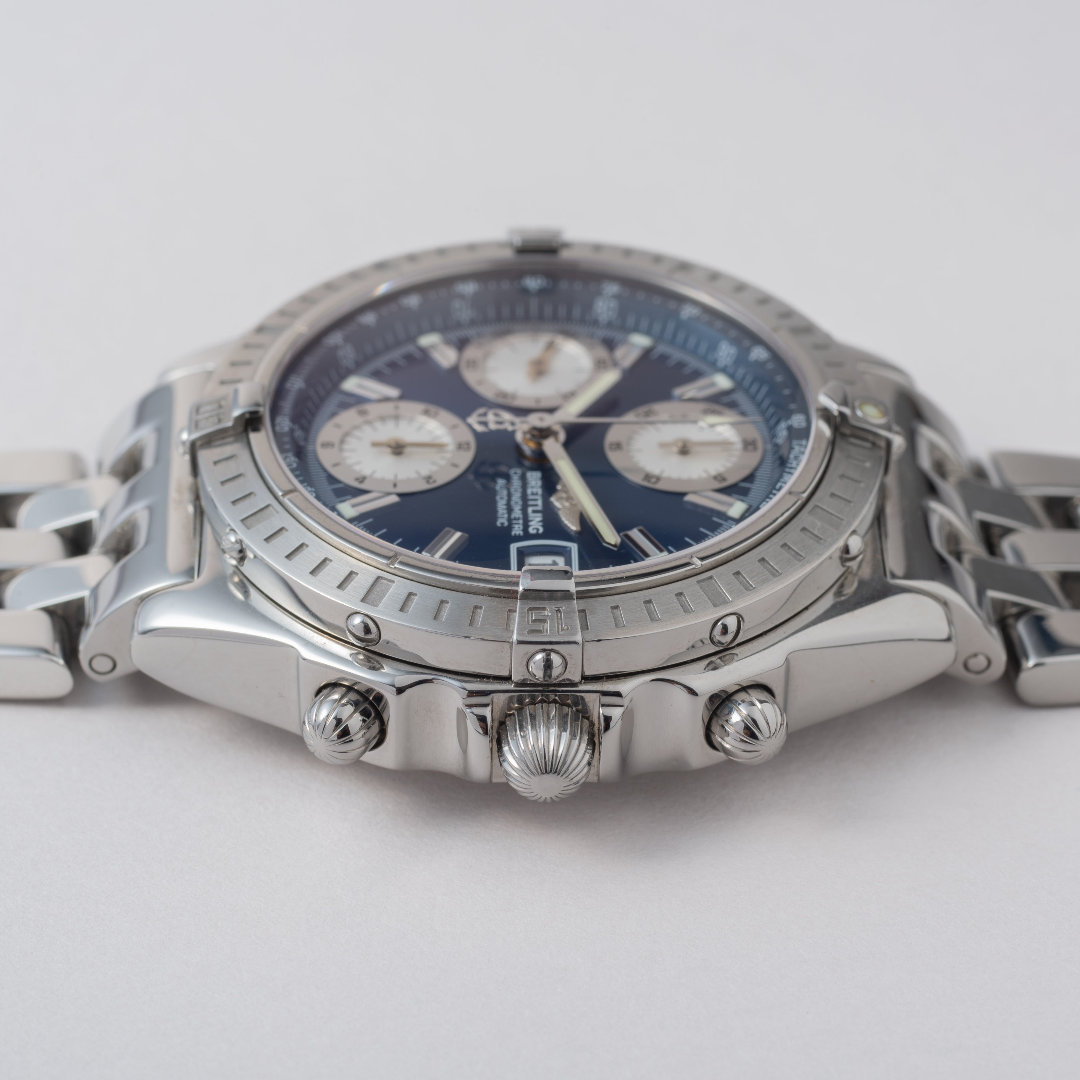 ブライトリング クロノマット2000 ブルーダイヤル 2000年代製