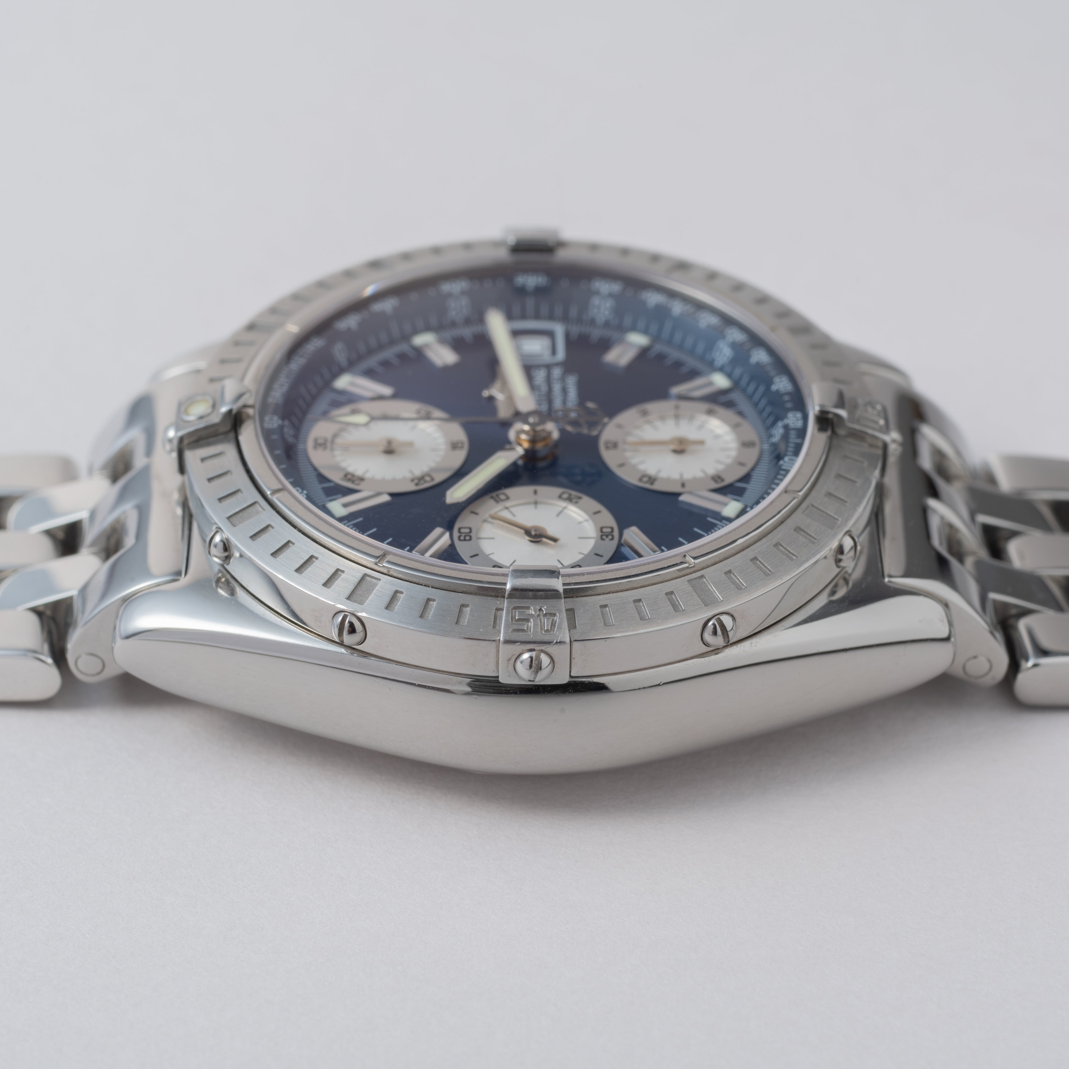 ブライトリング クロノマット2000 ブルーダイヤル 2000年代製