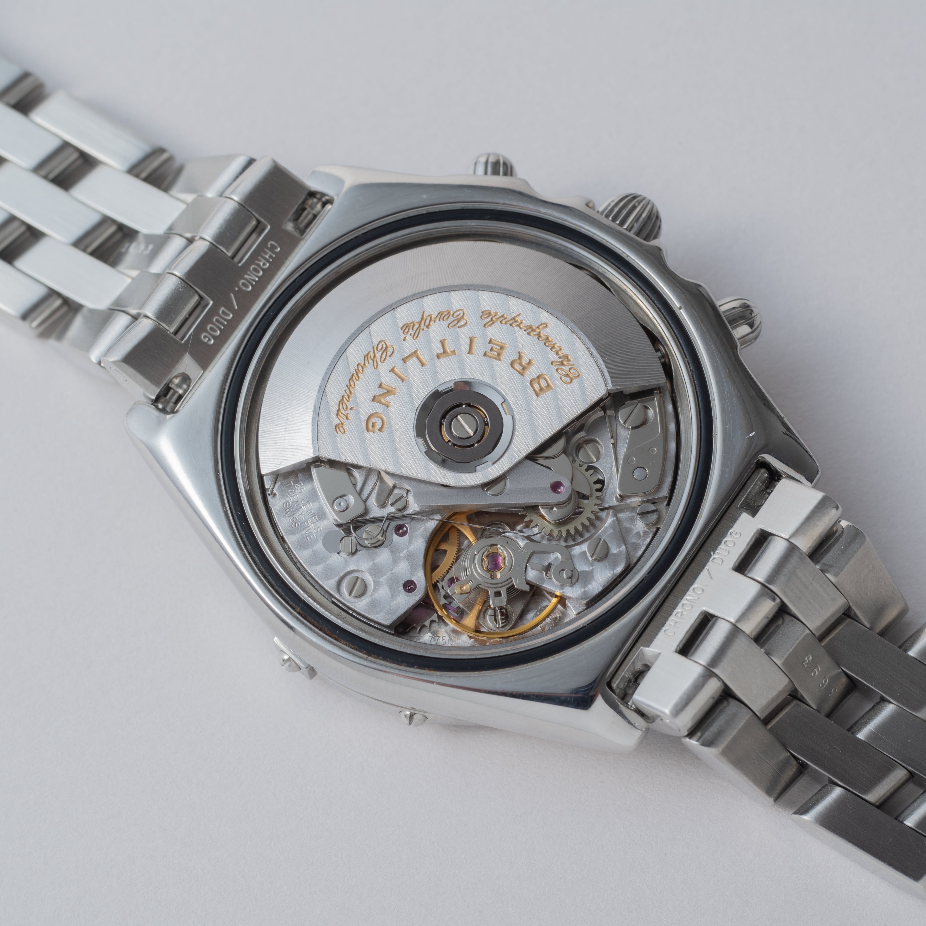 ブライトリング クロノマット2000 ブルーダイヤル 2000年代製