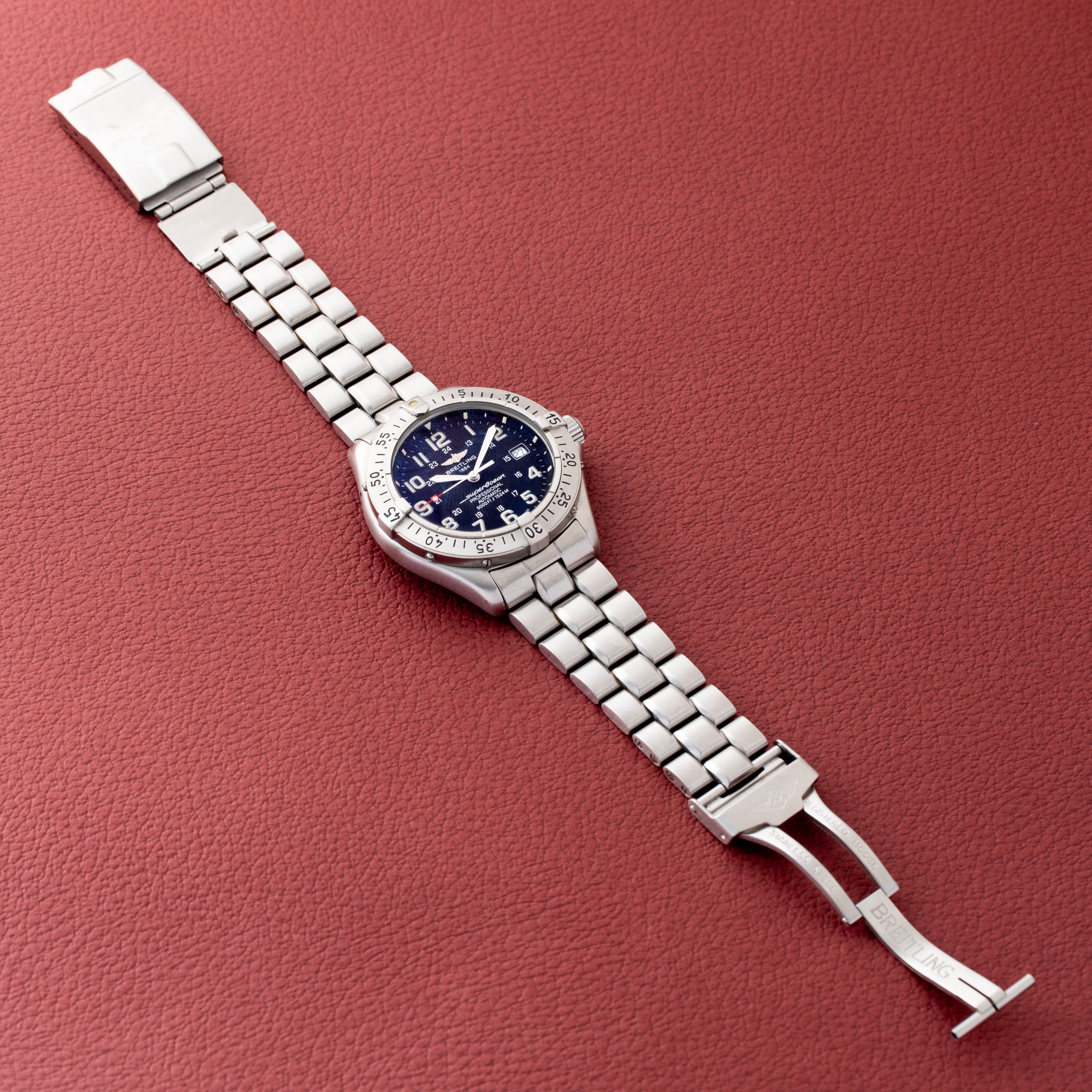 ブライトリング スーパーオーシャン デイト A17045 自動巻き