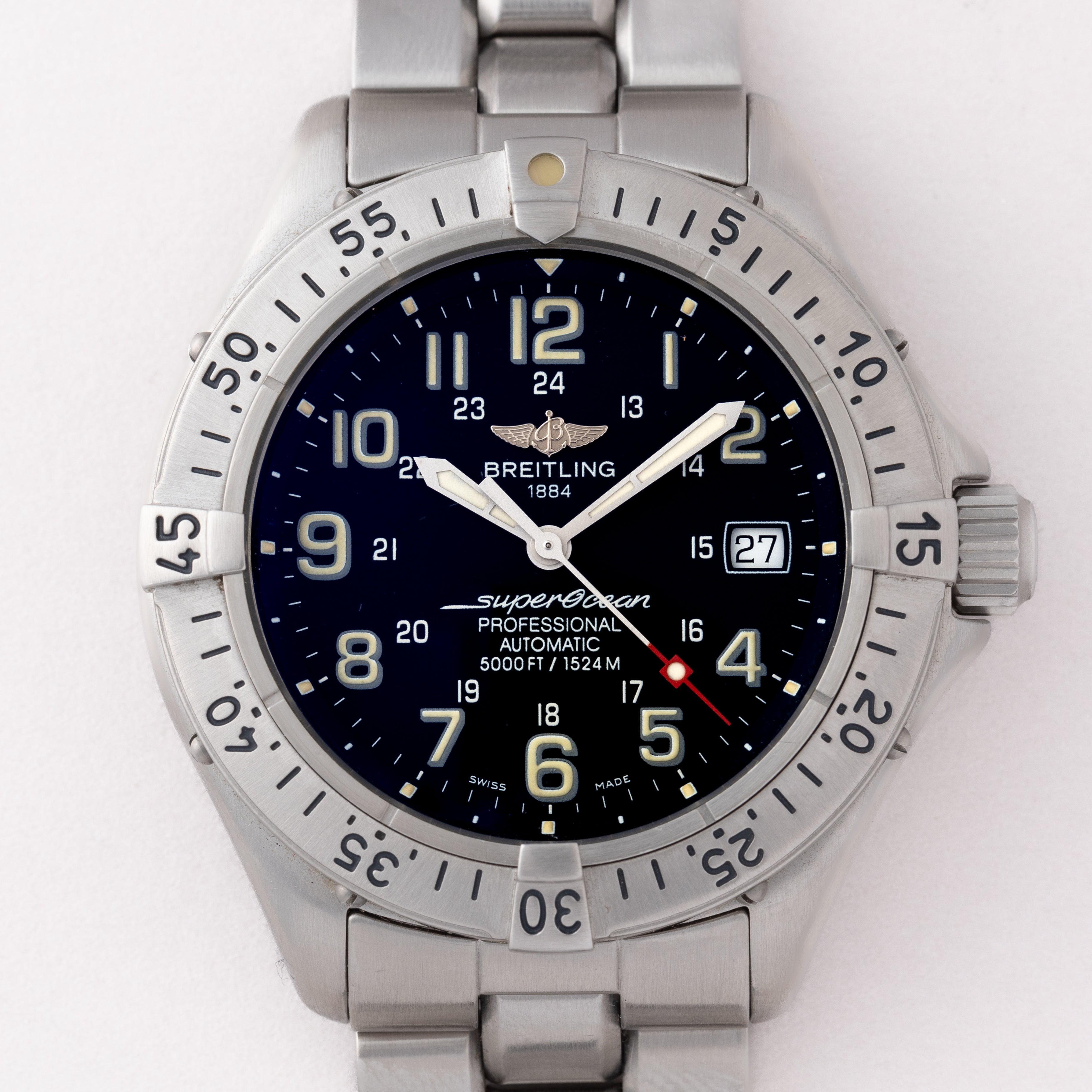 ブライトリング スーパーオーシャン デイト A17045 自動巻き