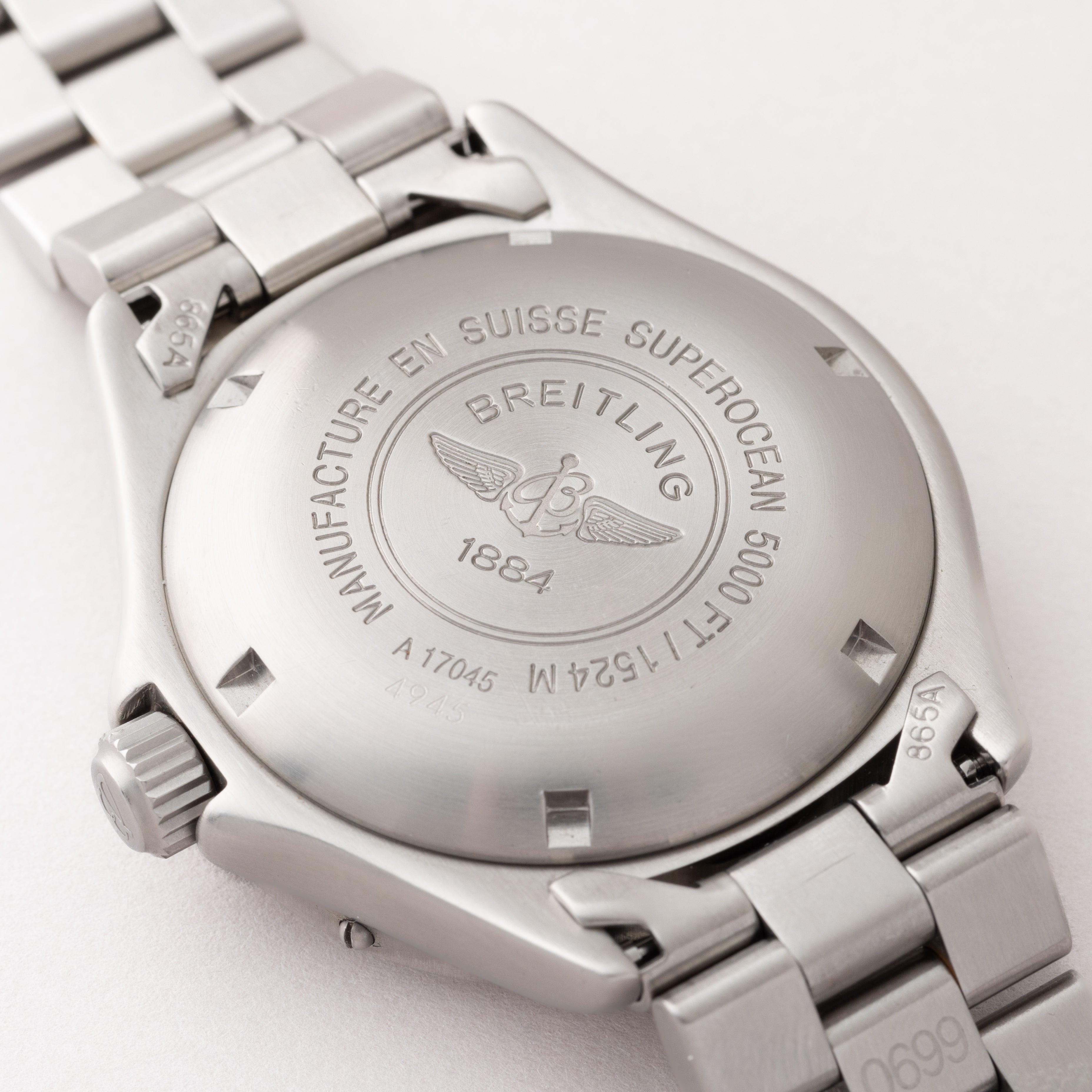 ブライトリング スーパーオーシャン デイト A17045 自動巻き