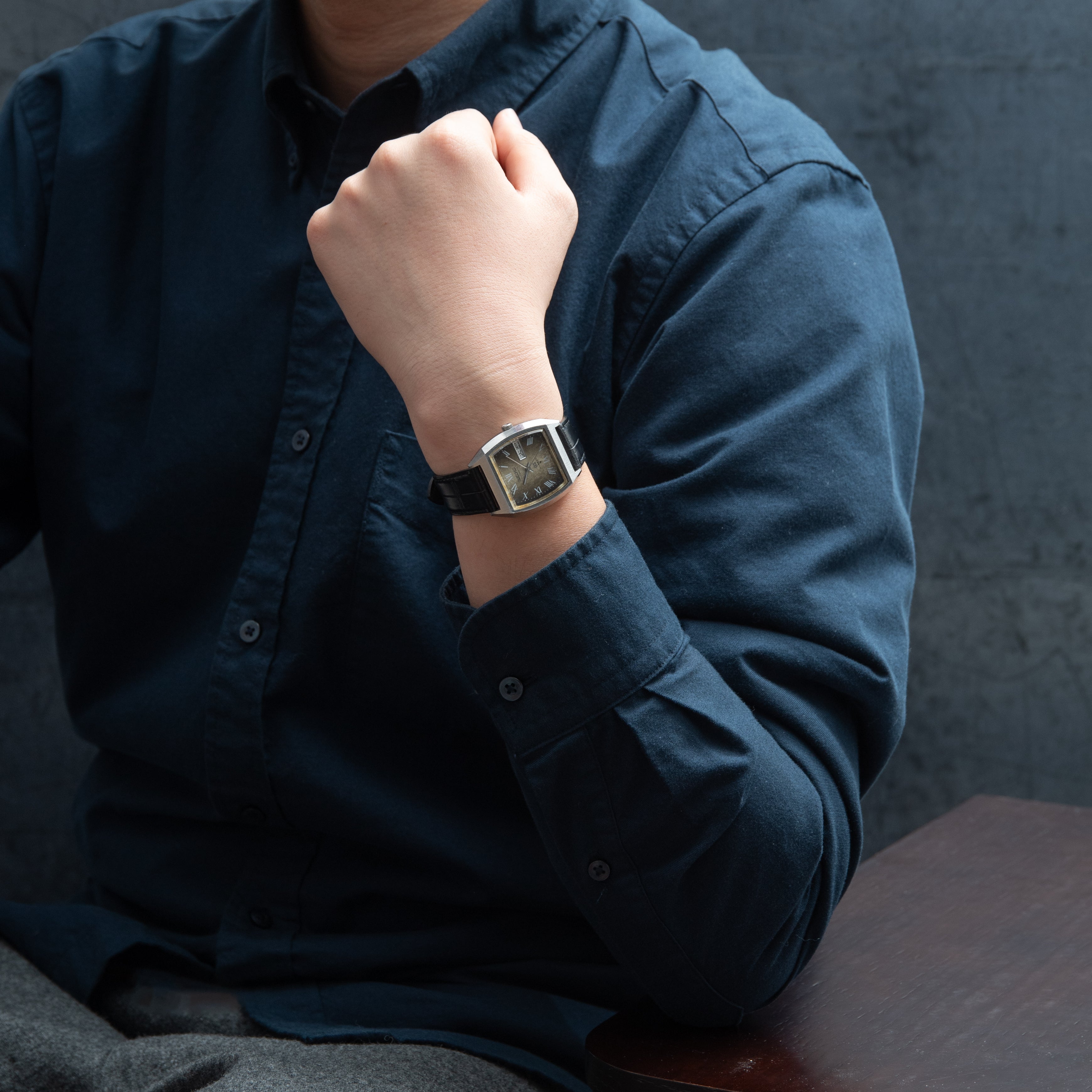 グランドセイコー 1972年製 バレル型ケース Ref.5646-5010 GS グラデーション文字盤