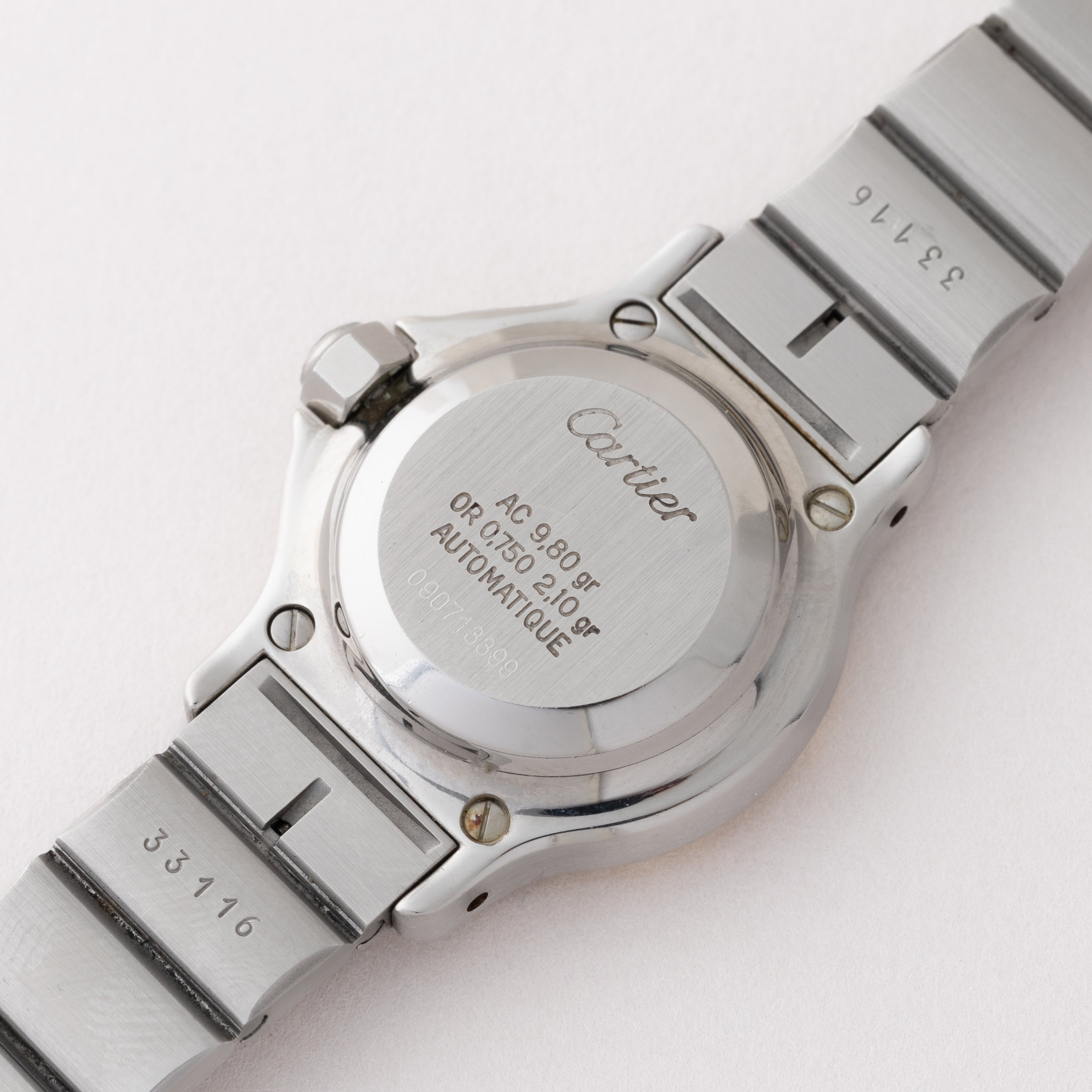 カルティエ サントス オクタゴン コンビ SMサイズ 1990年代