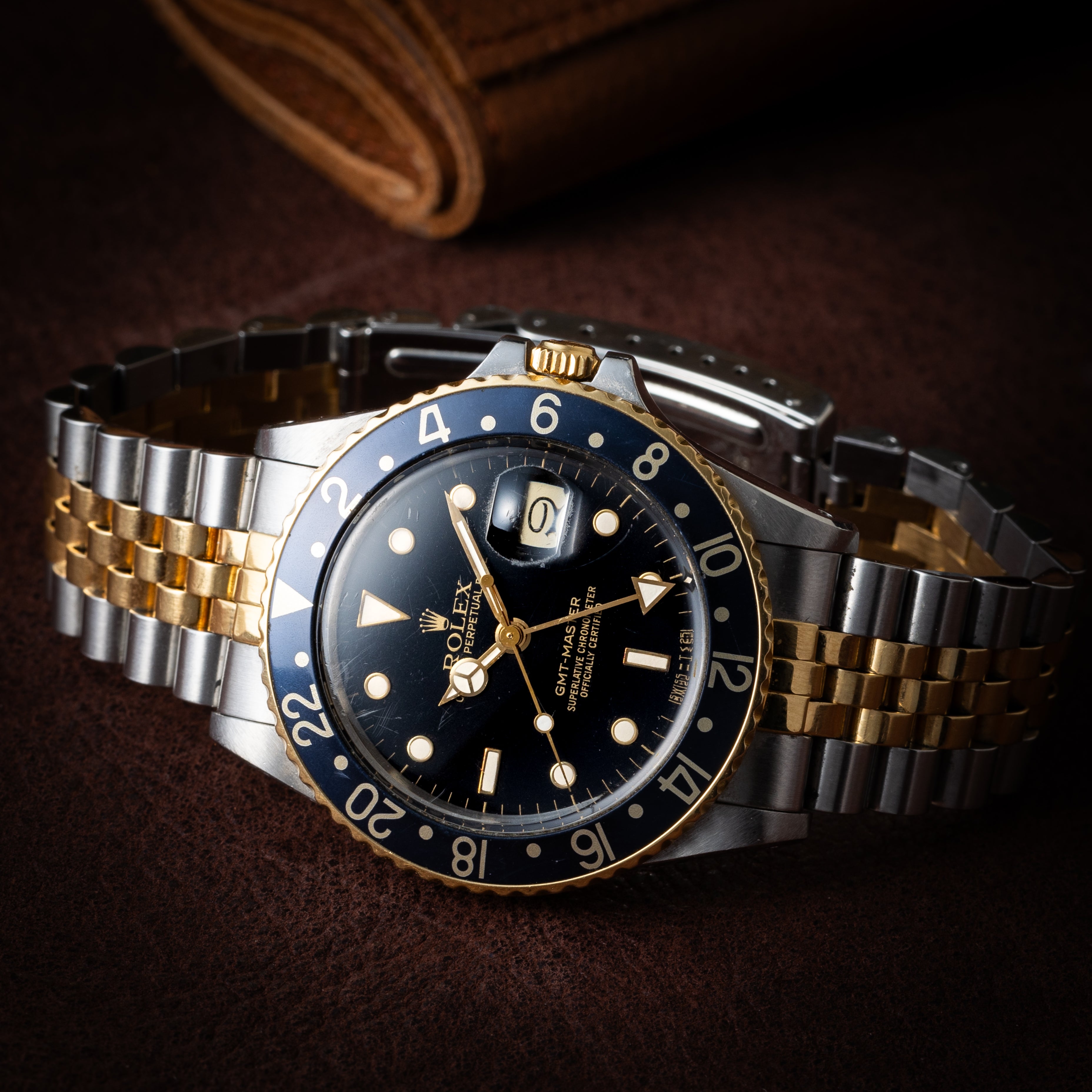 ロレックス GMTマスター 1986年製 Ref.16753 黒コンビ