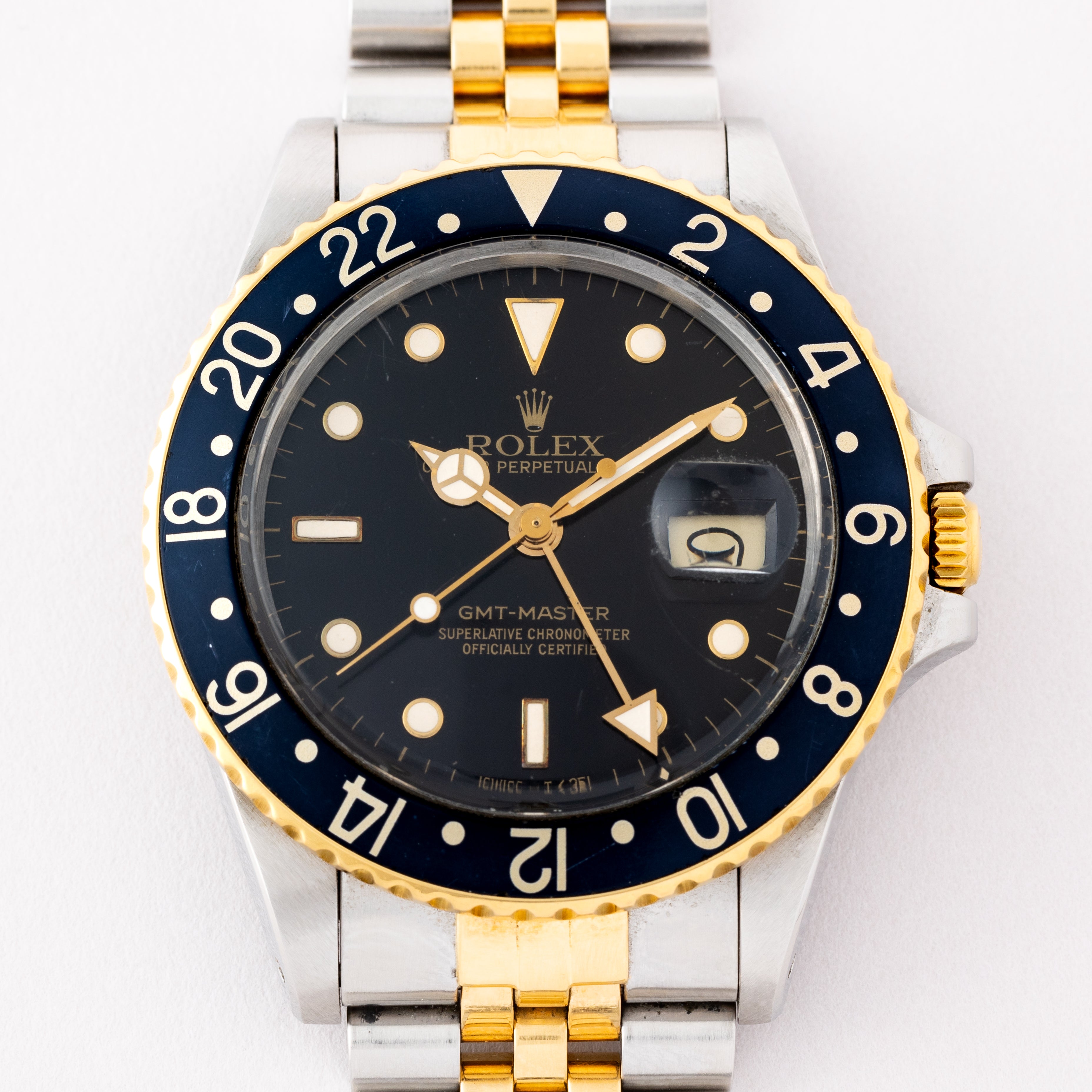 ロレックス GMTマスター 1986年製 Ref.16753 黒コンビ