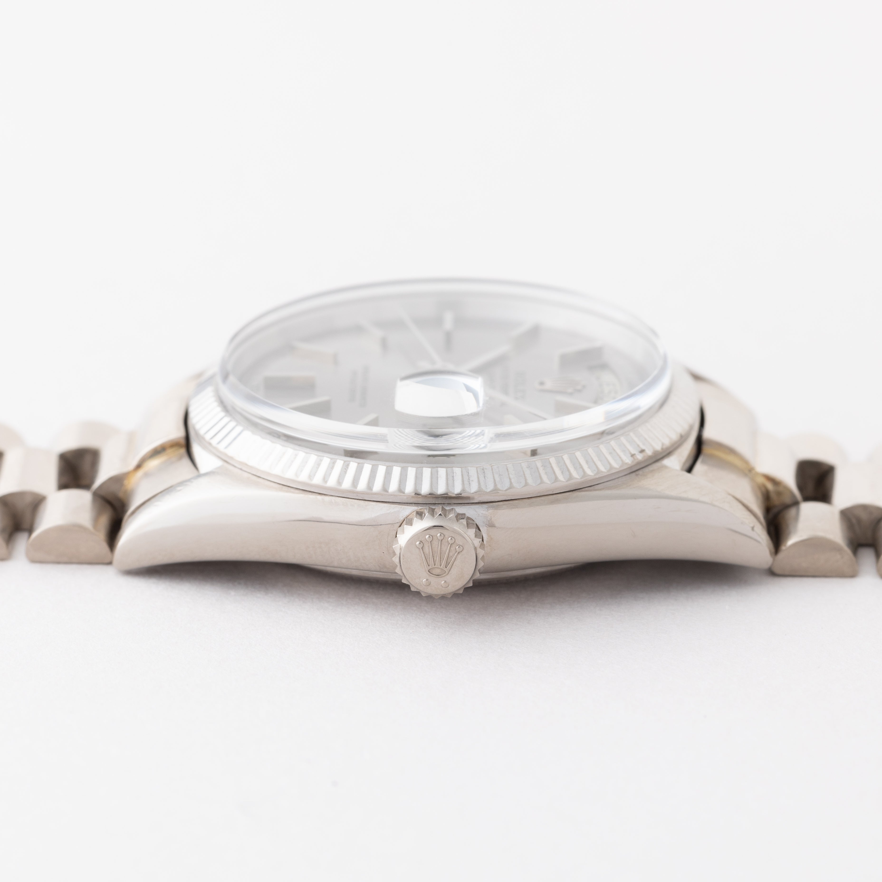 ロレックス デイデイト 18KWG ジャパンブレス 1960年代製 Ref.1803 箱、交換用文字盤、サービスギャラ