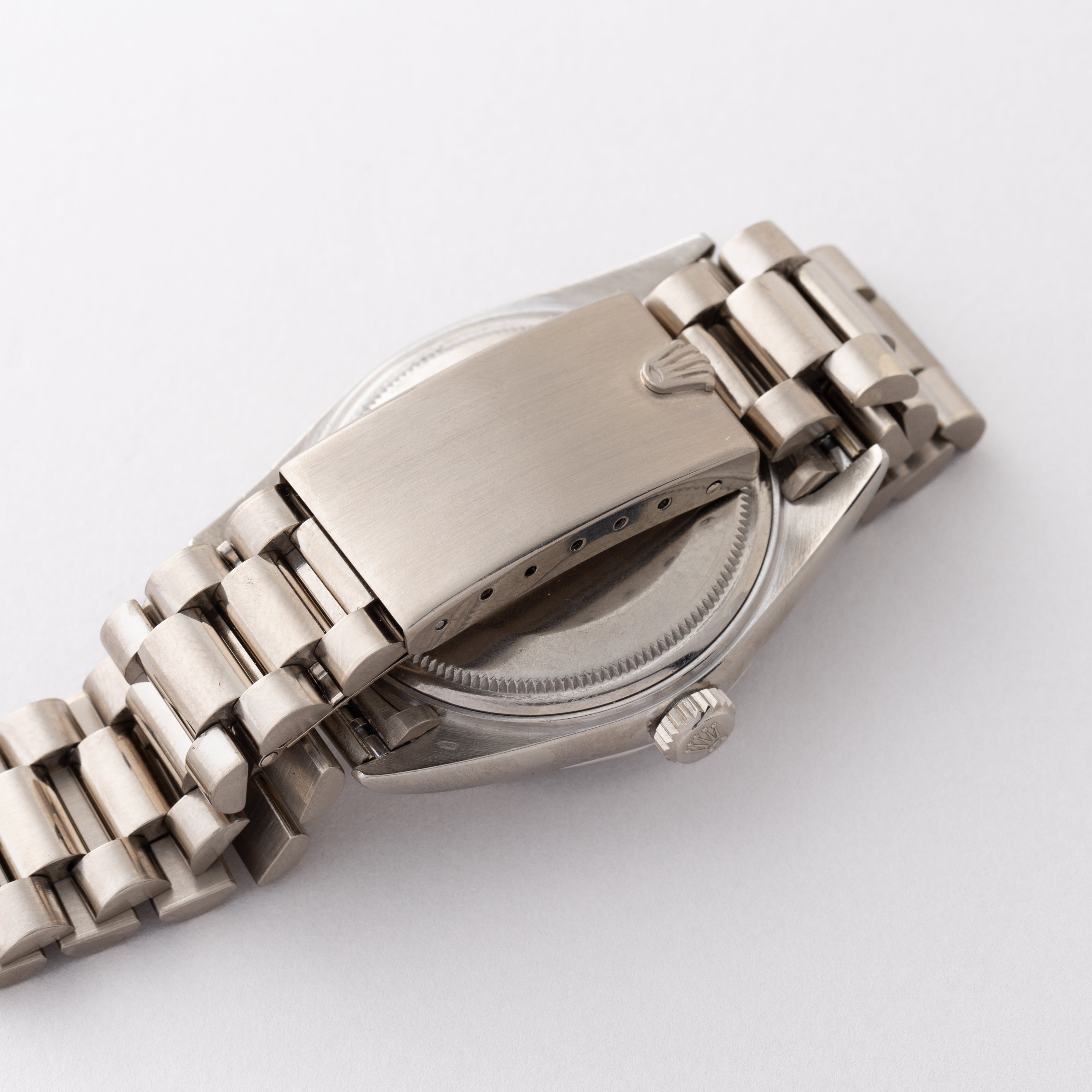 ロレックス デイデイト 18KWG ジャパンブレス 1960年代製 Ref.1803 箱、交換用文字盤、サービスギャラ