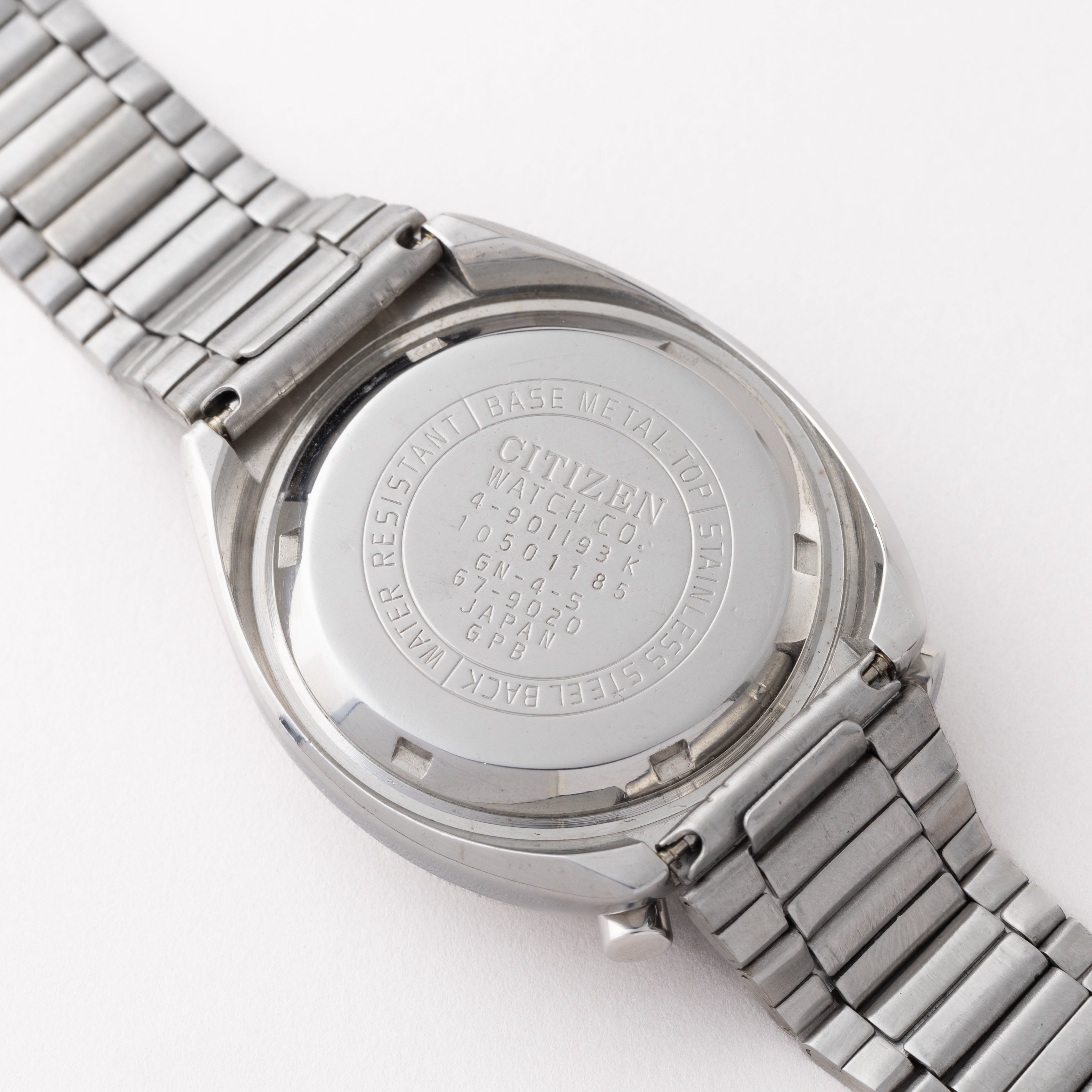 シチズン ツノクロノ チャレンジタイマー 1971年製 自動巻きクロノグラフ 純正ブレス